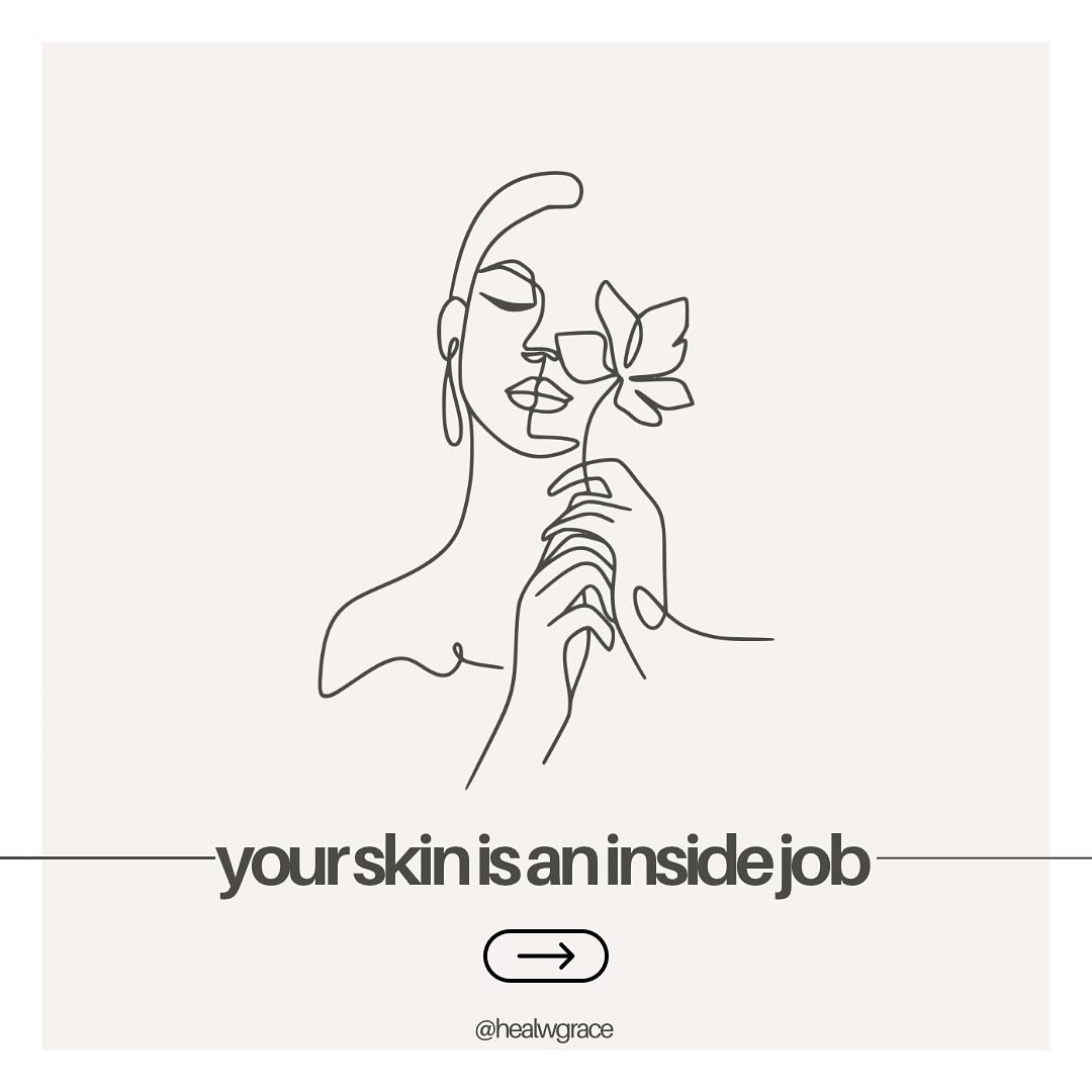 Contrary to what the $150 billion dollar skin care industry might advertise, your skin is an inside job. 

While acne and other skin conditions like eczema have become normalized, there&rsquo;s nothing normal about chronic skin conditions. 

Our gut,