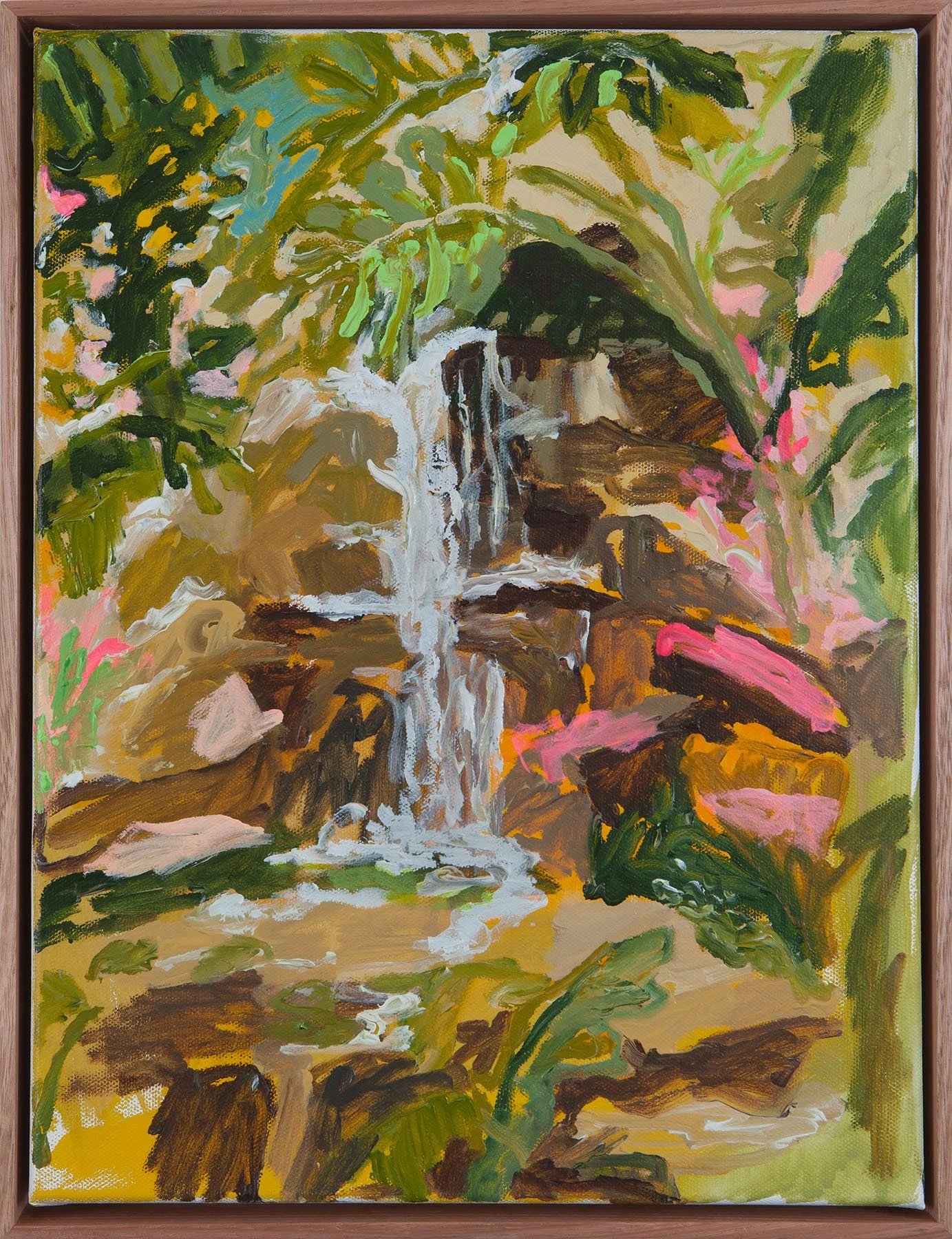 Palmwoods creek, 43cm x 33cm, (Sold)