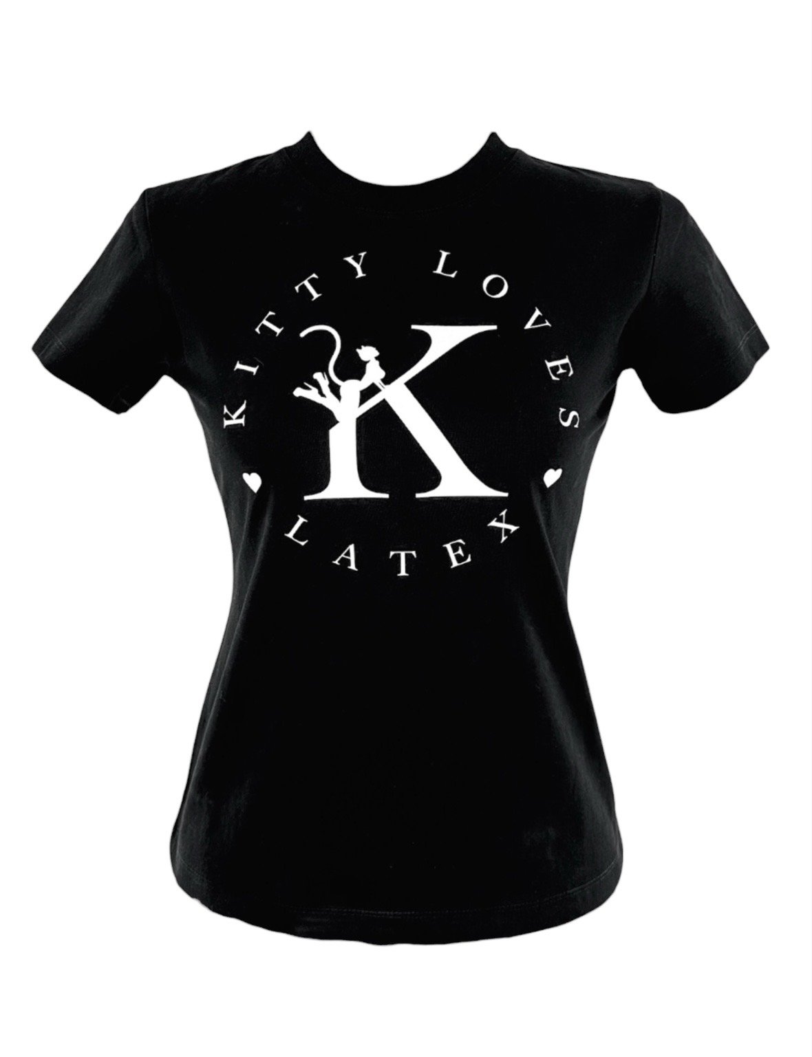 Kitty Loves Latex, Logo T-shirt.