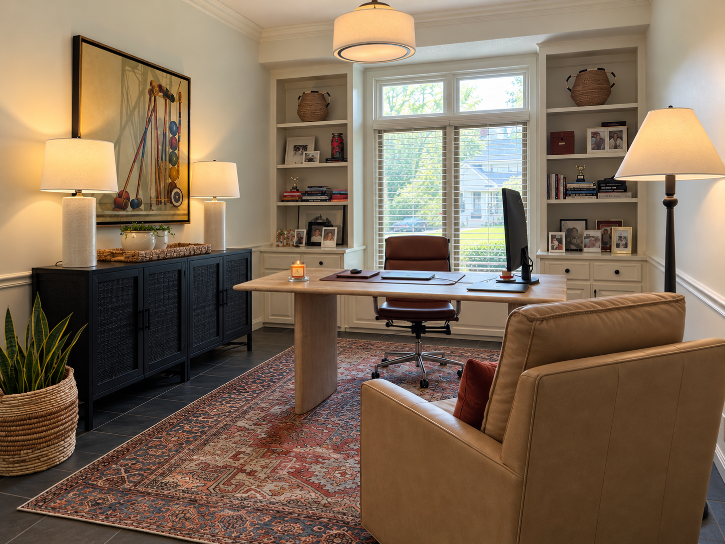 Warm Editorial Home Office with Window Desk.png
