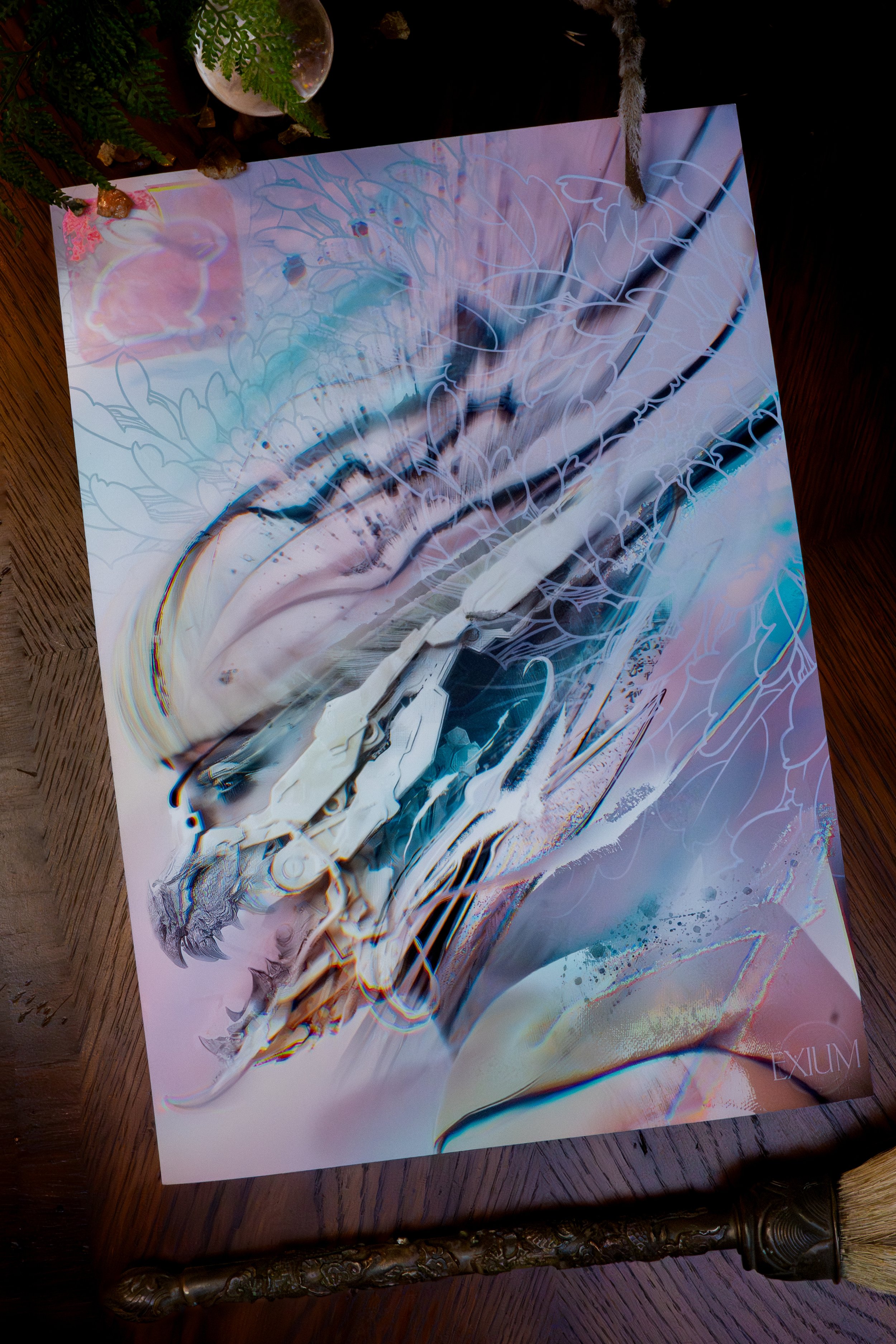 “Synthetic Garden” - 297mm x 420mm