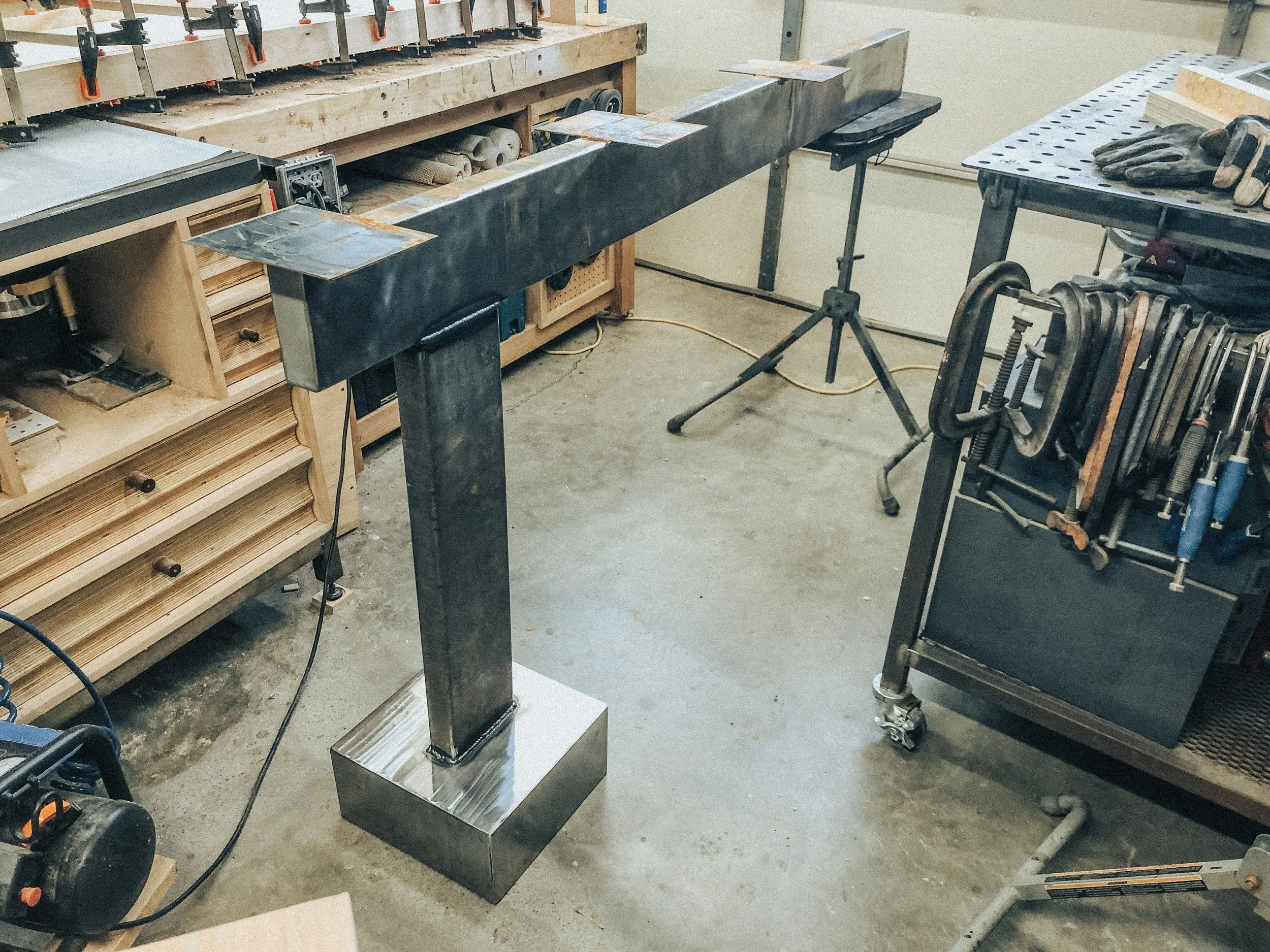 Custom Metal Table Base