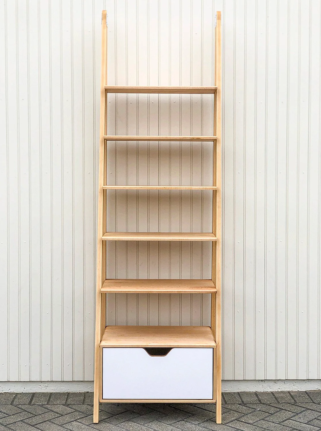 Tall bookshelf or merchandise display for home or retail
