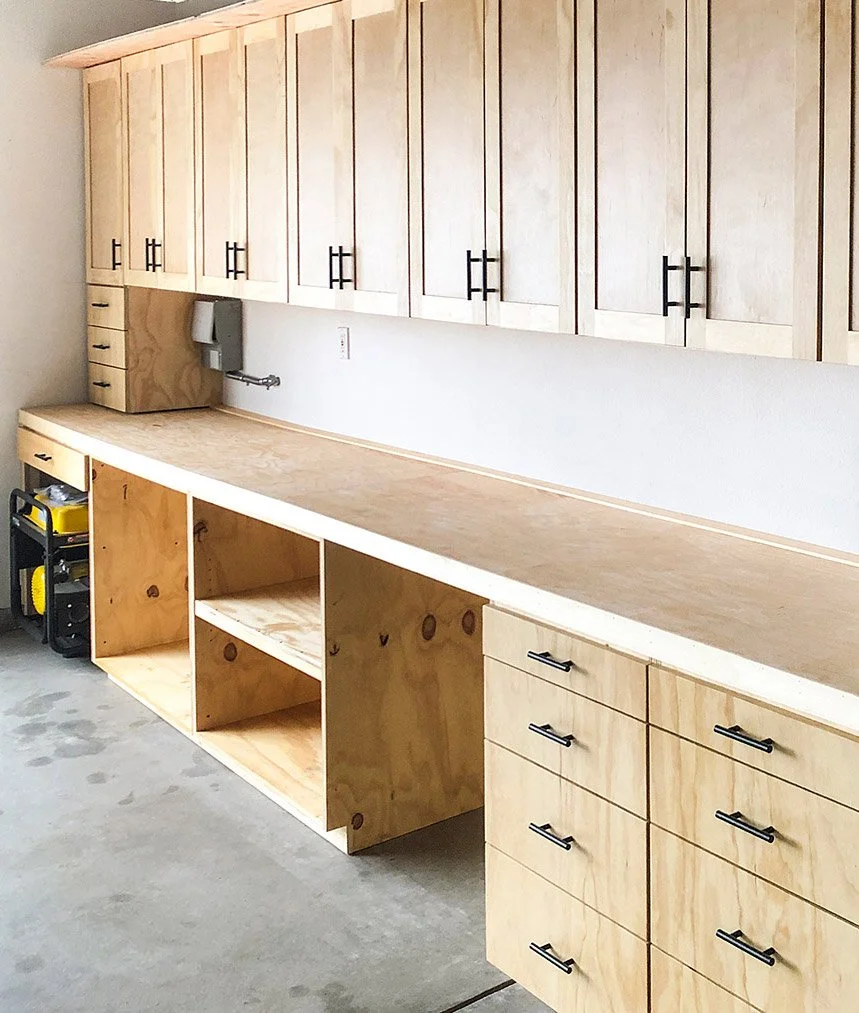 Residential Garage Cabinets