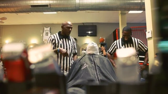 WI DOT - Donald Driver Barbershop Surprise 4