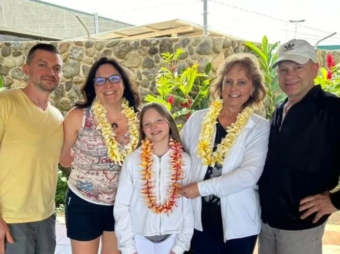 Loved Ones in True Aloha Spirit