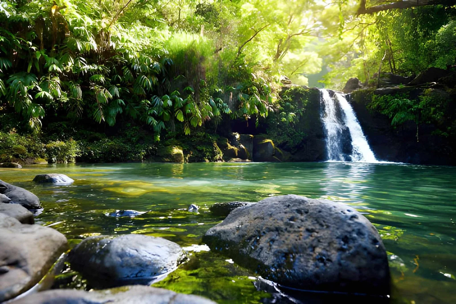 Hana Rainforest Waterfalls