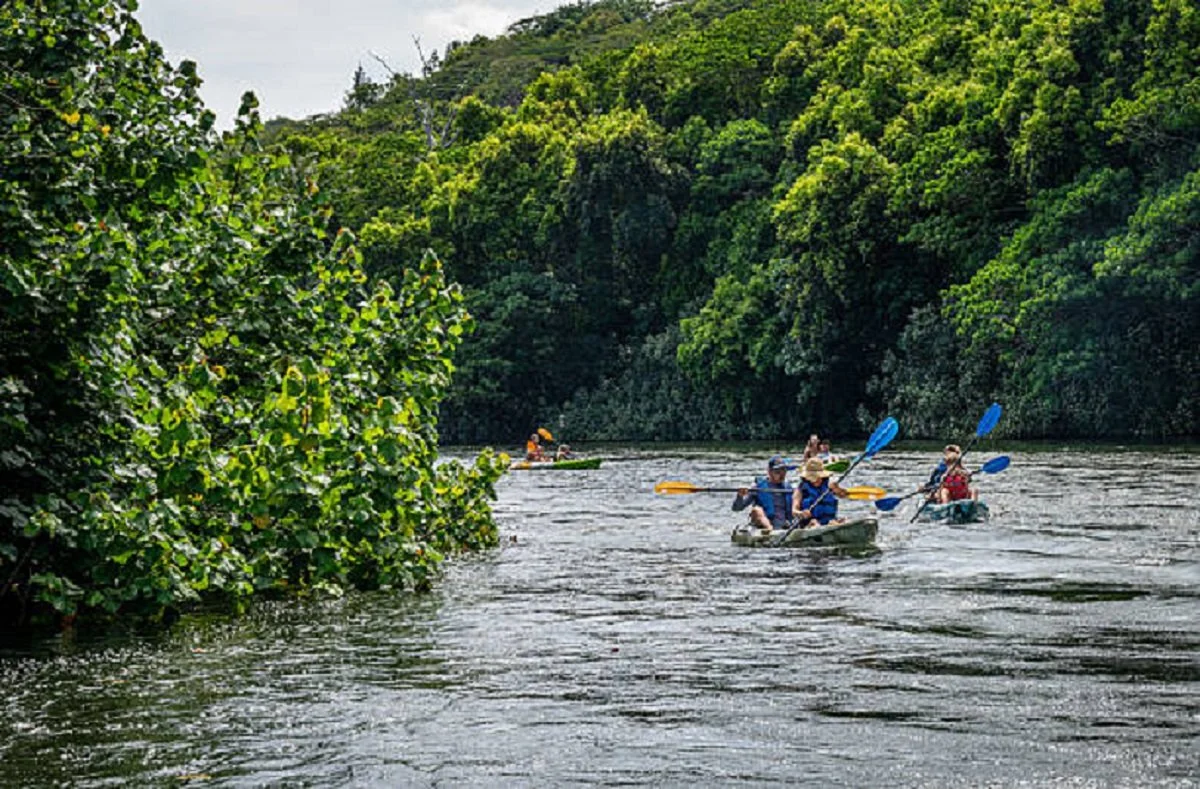 Kayaking the Wailua River