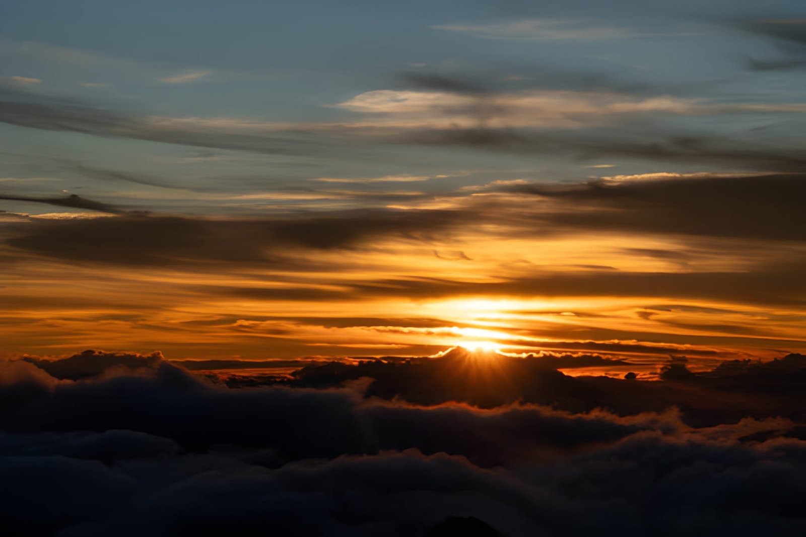Sunrise at Haleakala