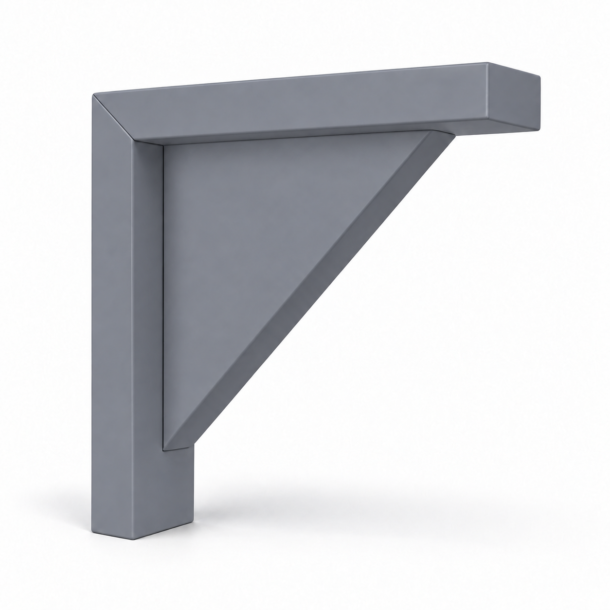 Signature Shaker Small Decorative Corbel in Pebble Gray — representative configuration