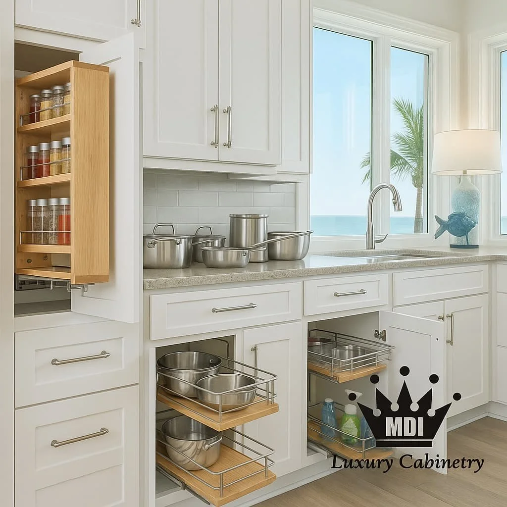 Rev-a-Shelf Solutions for Your MDI Luxury Cabinetry