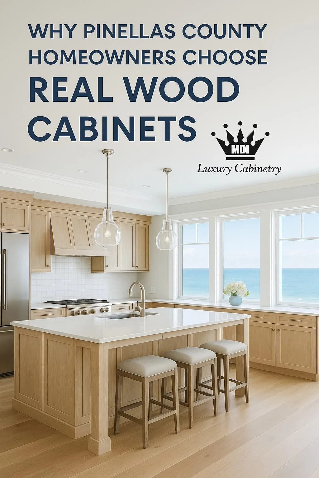Real Wood Cabinets in Pinellas County – MDI Luxury Cabinetry