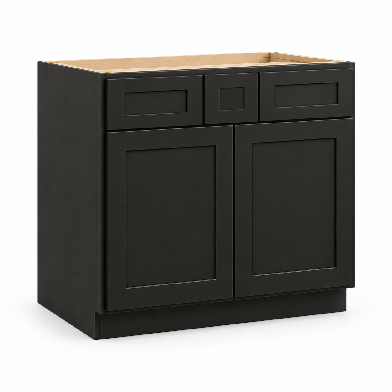 Signature Shaker Two-Door Vanity with Two Small Top Drawers