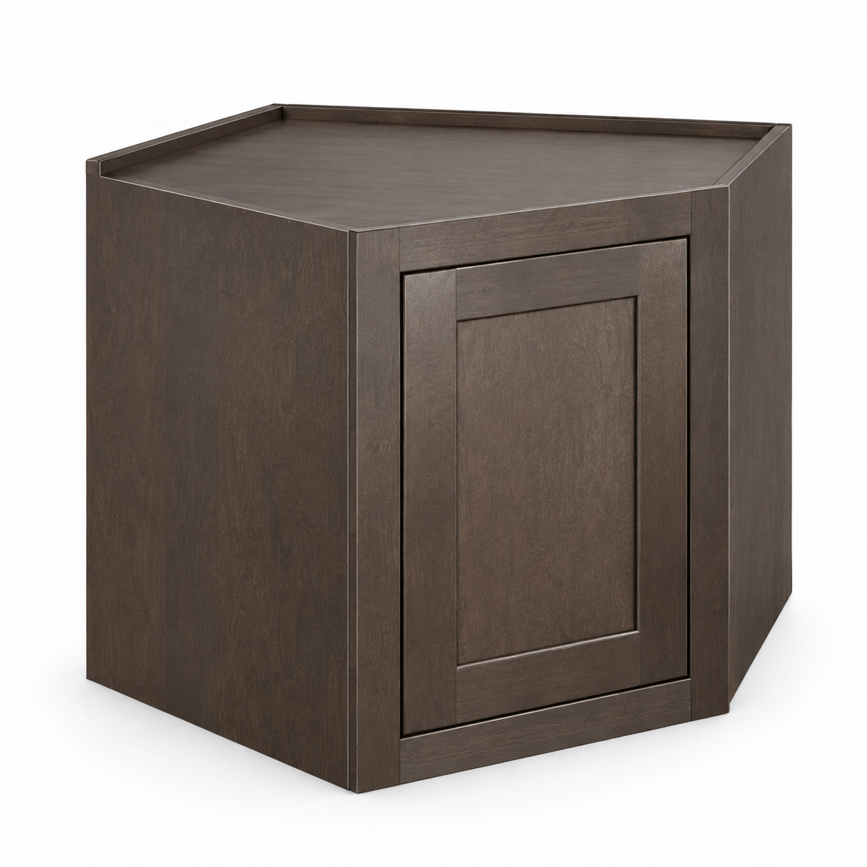 MDI Inset 18 Inch High Diagonal Corner Wall Cabinet