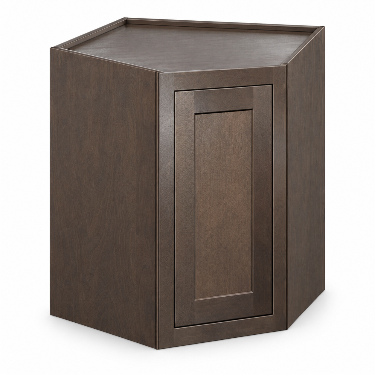 MDI Inset Diagonal Corner Wall Cabinet