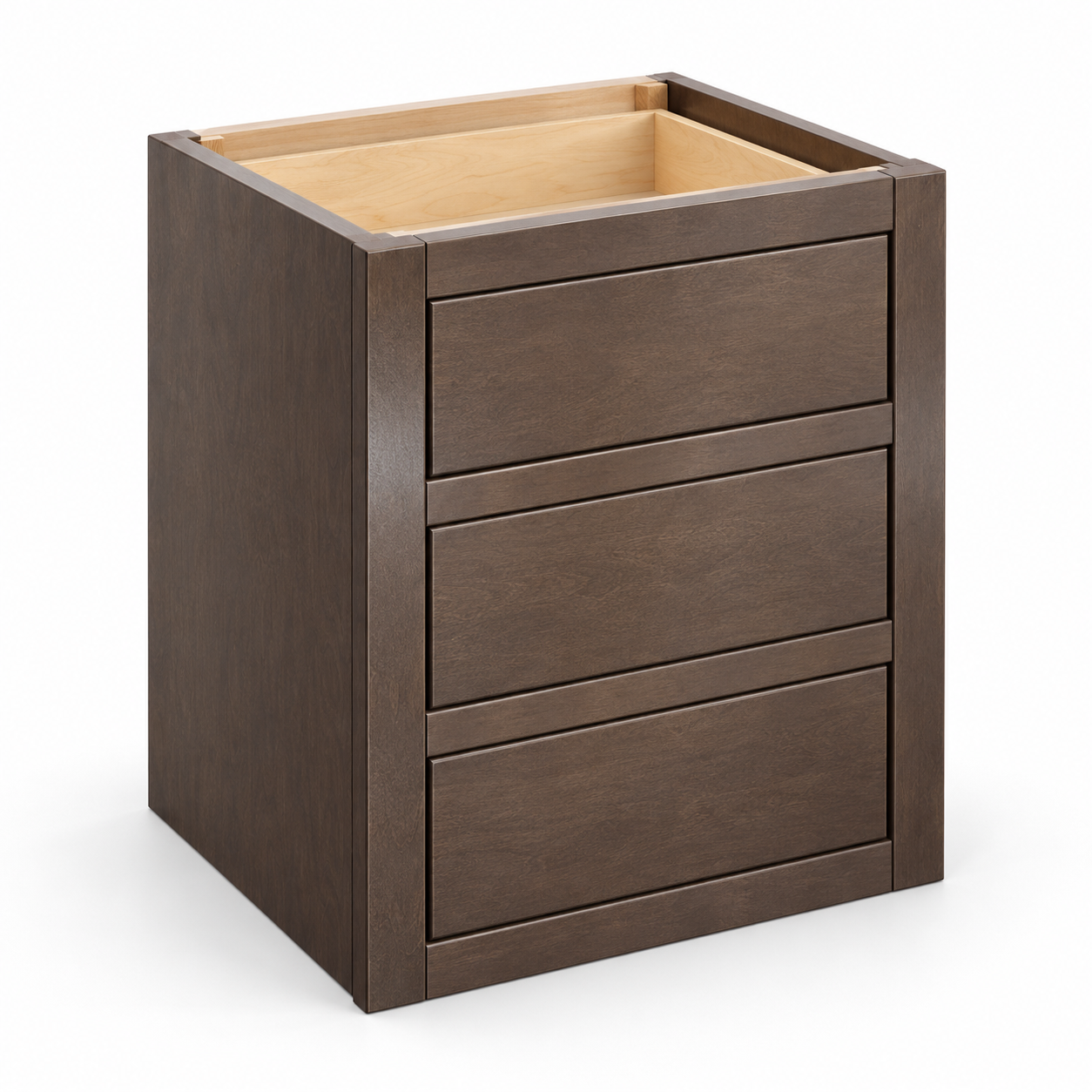 MDI Inset Wall Vanity Drawer Cabinet