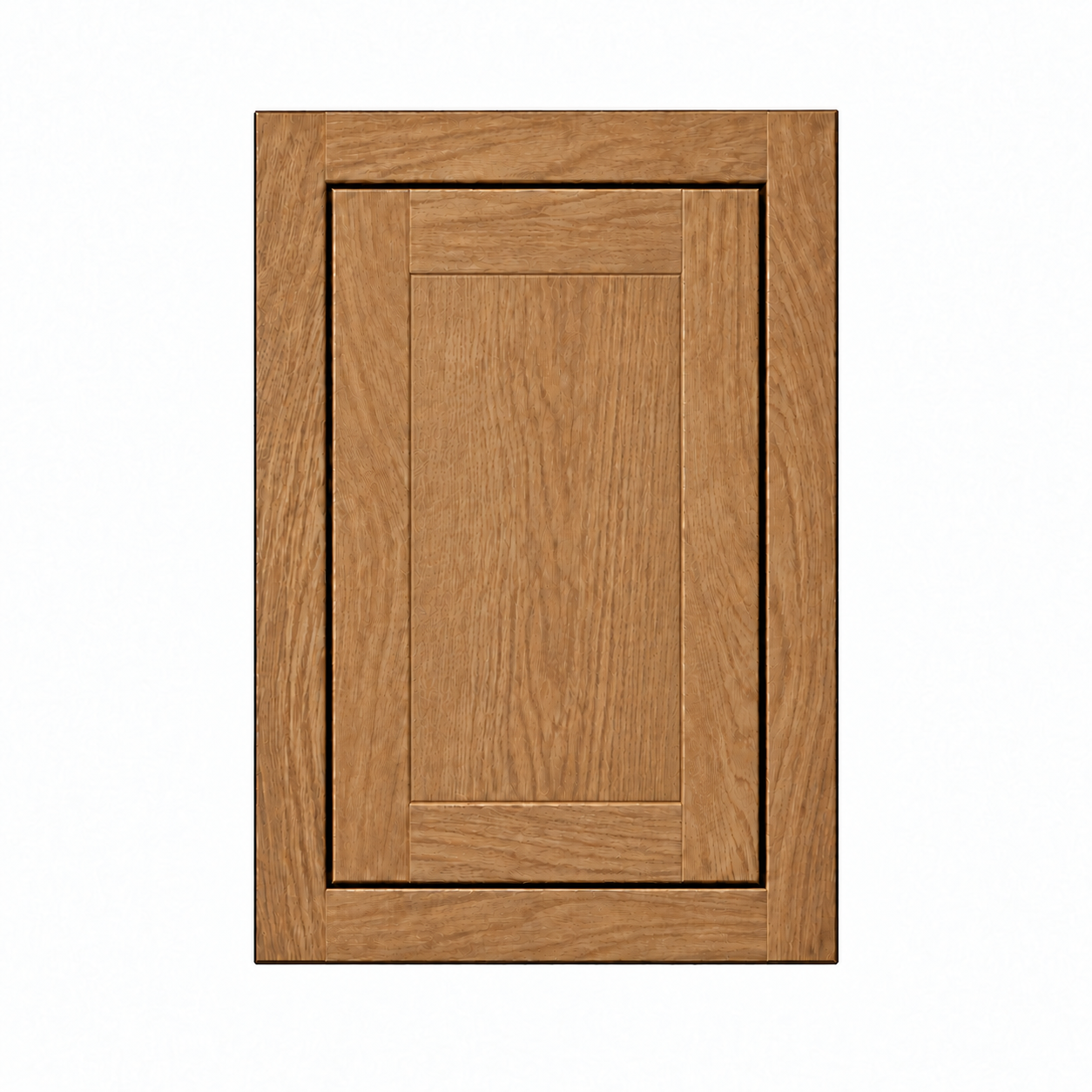 MDI Inset 13.5 by 18 Inch Decorative Door Panel in Hazelnut Oak
