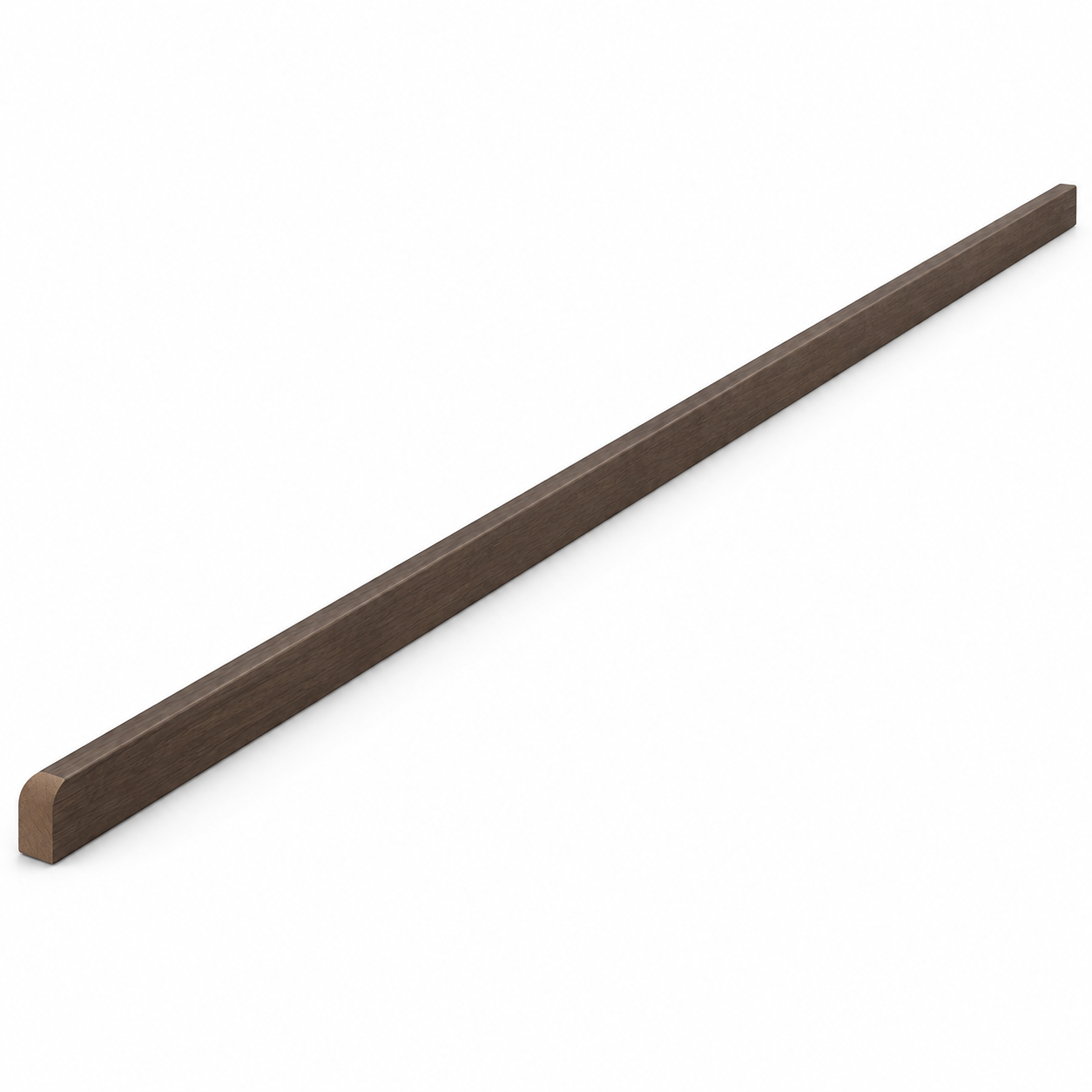 MDI Inset Scribe Molding in Truffle Brown; complete actual item