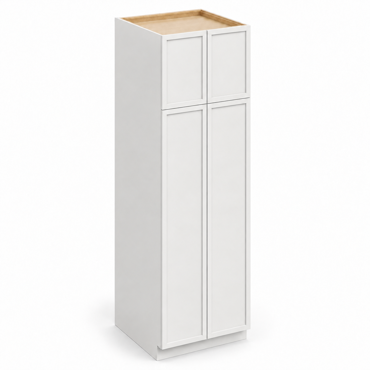 Slim Shaker Broom Closet Cabinet – 90 or 96 Inches High