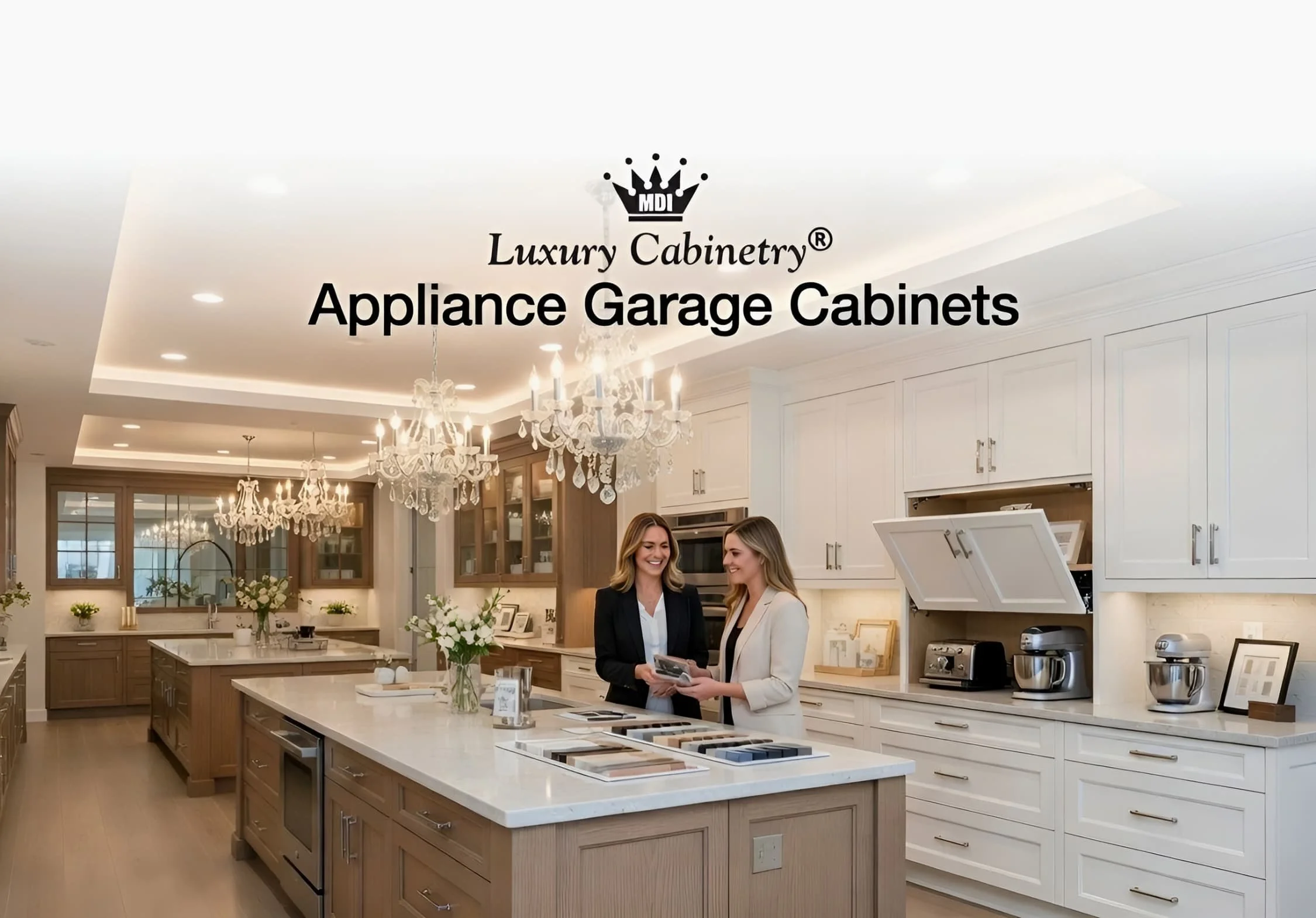 MDI Luxury Cabinetry - Appliance Garage Cabinets