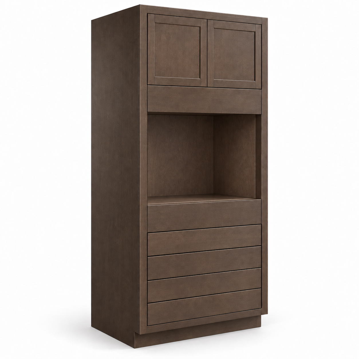 MDI Inset Single Oven Cabinet with Four Drawers
