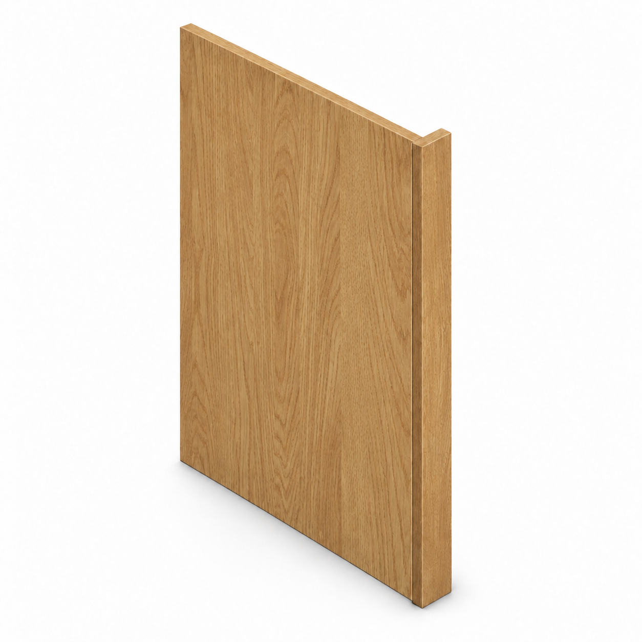 MDI Inset Dishwasher End Panel with 3 Inch Return in Hazelnut Oak; complete actual item