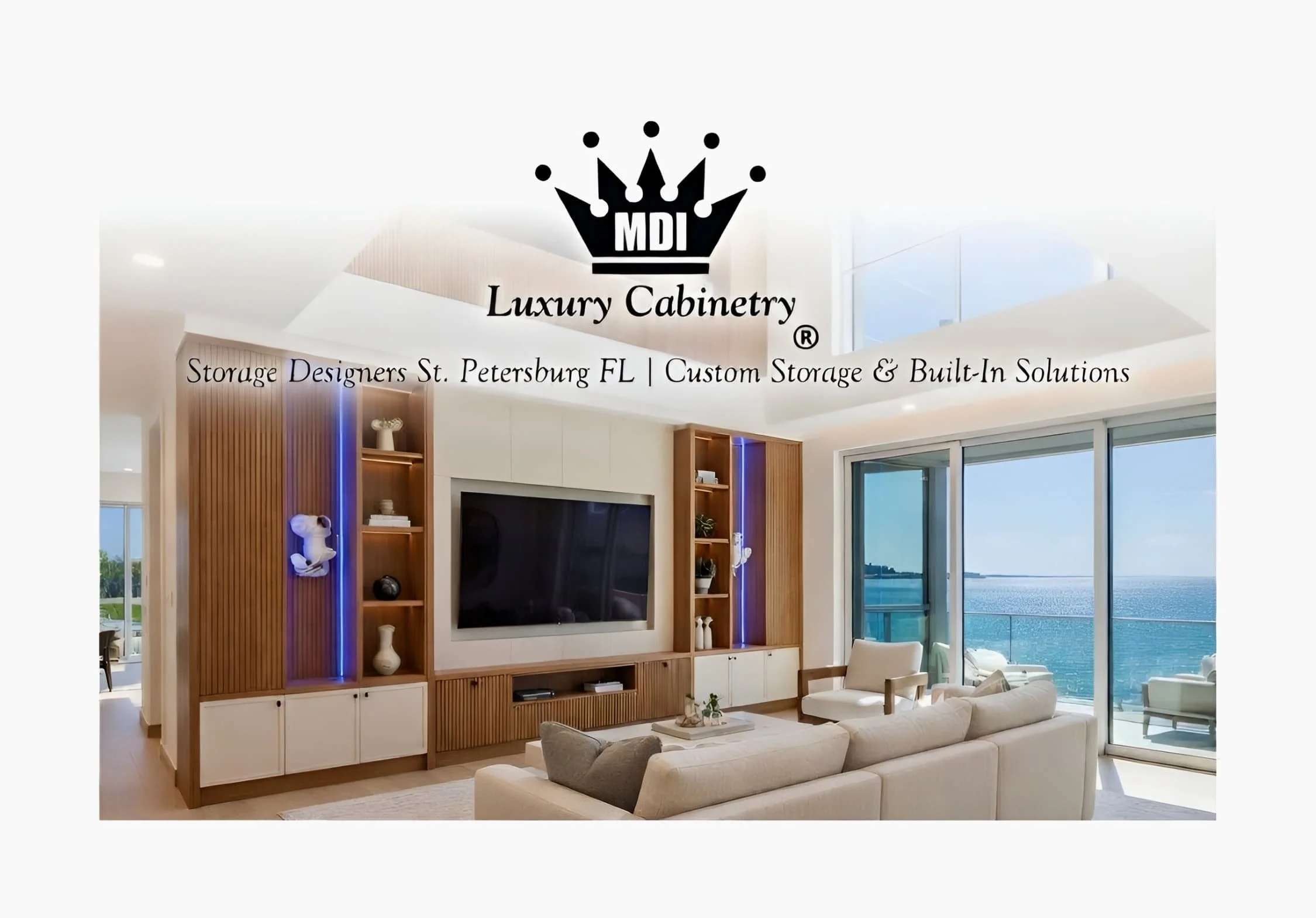 MDI Luxury Cabinetry - Storage Designers St. Petersburg FL | Custom Storage & Built-In Solutions