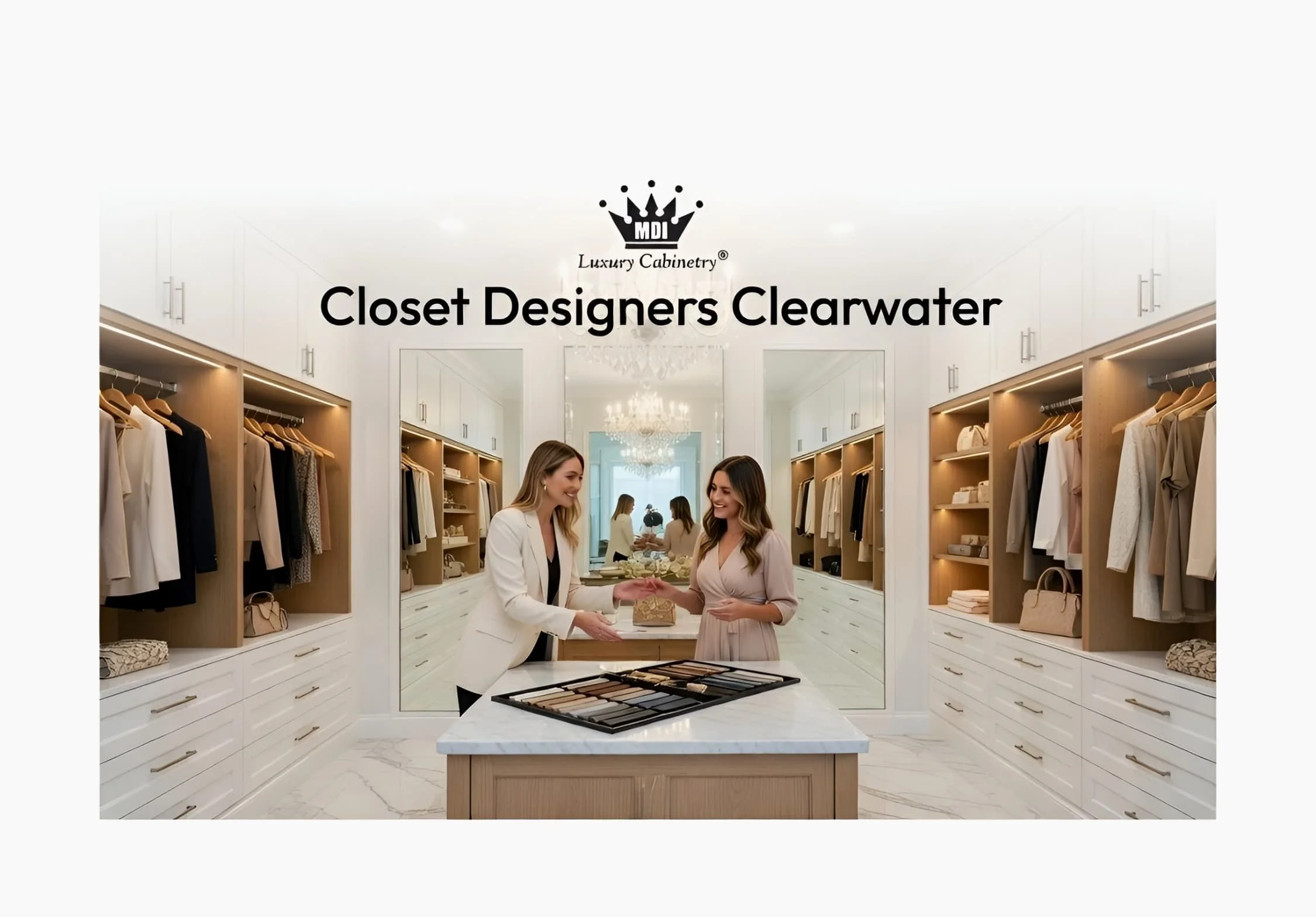 MDI Luxury Cabinetry - Closet Designers Clearwater