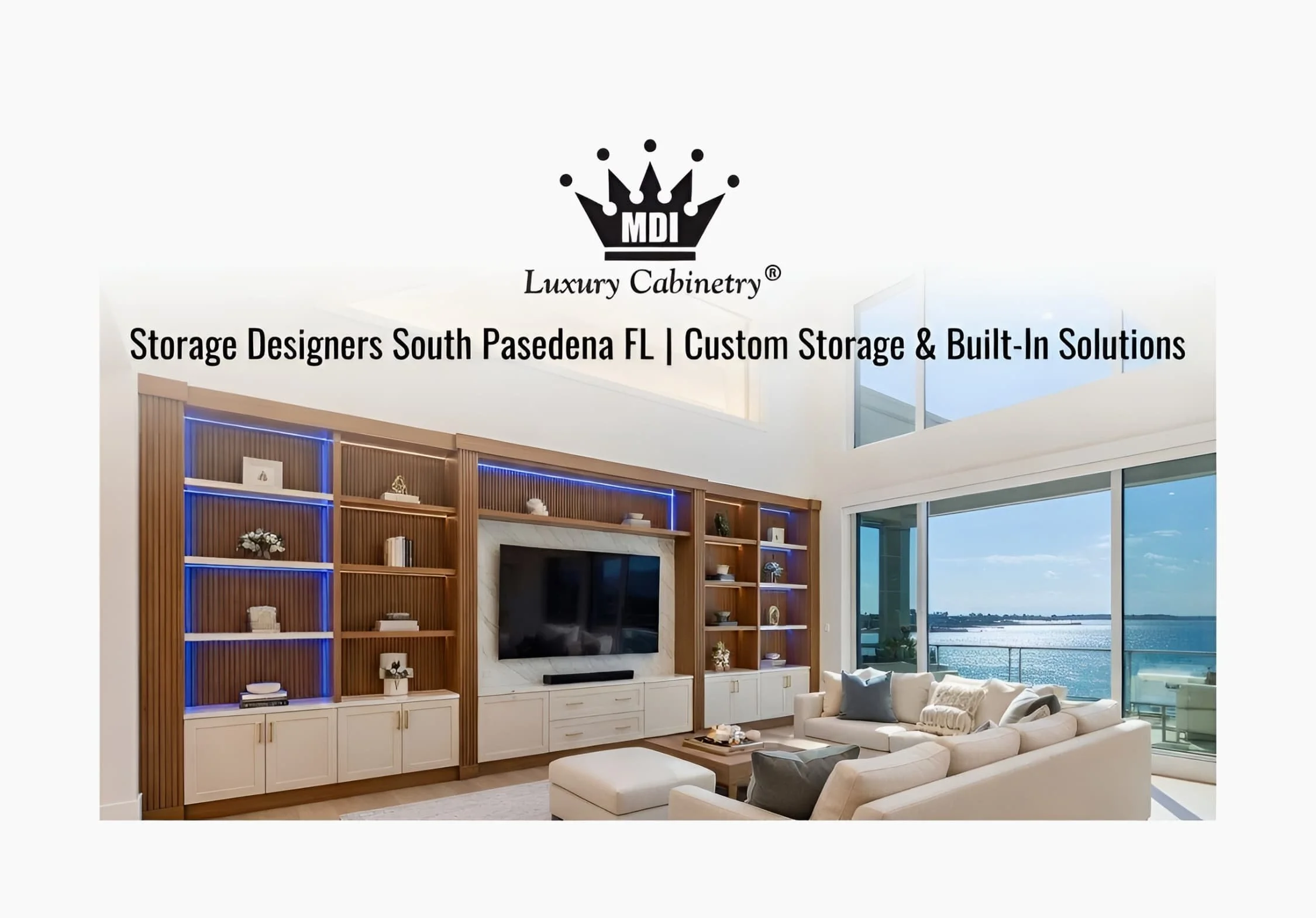 MDI Luxury Cabinetry - Storage Designers South Pasadena FL | Custom Storage & Built-In Solutions