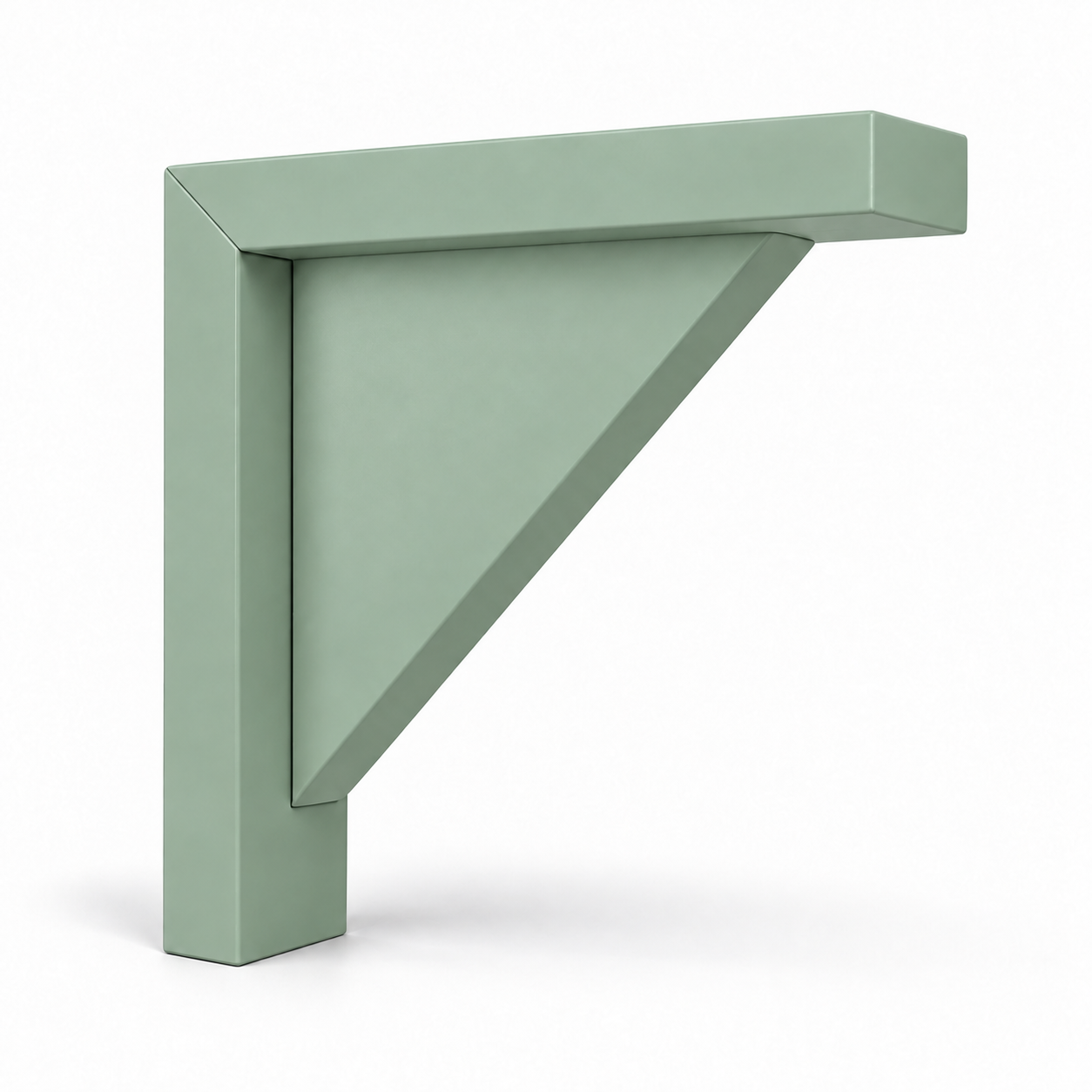Signature Shaker Small Decorative Corbel in Jade Green — representative configuration