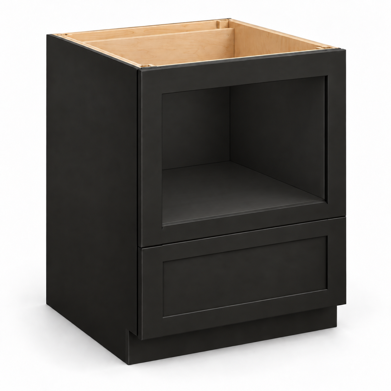 Signature Shaker 30-Inch Microwave Base Cabinet