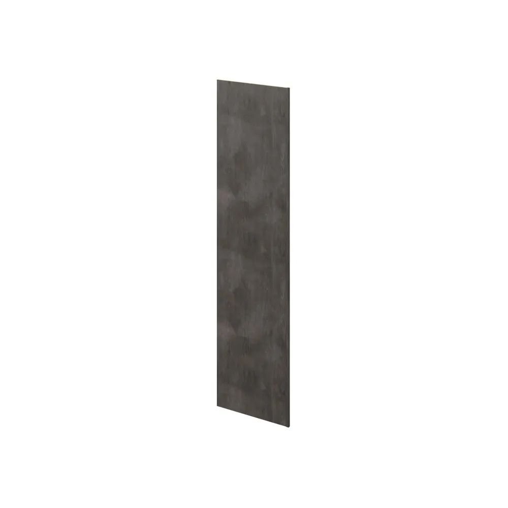 Maui Refrigerator End Panel — 24 × 96, ¾-Inch Face — REP24-.75 in Slate Stain, supplier product photo