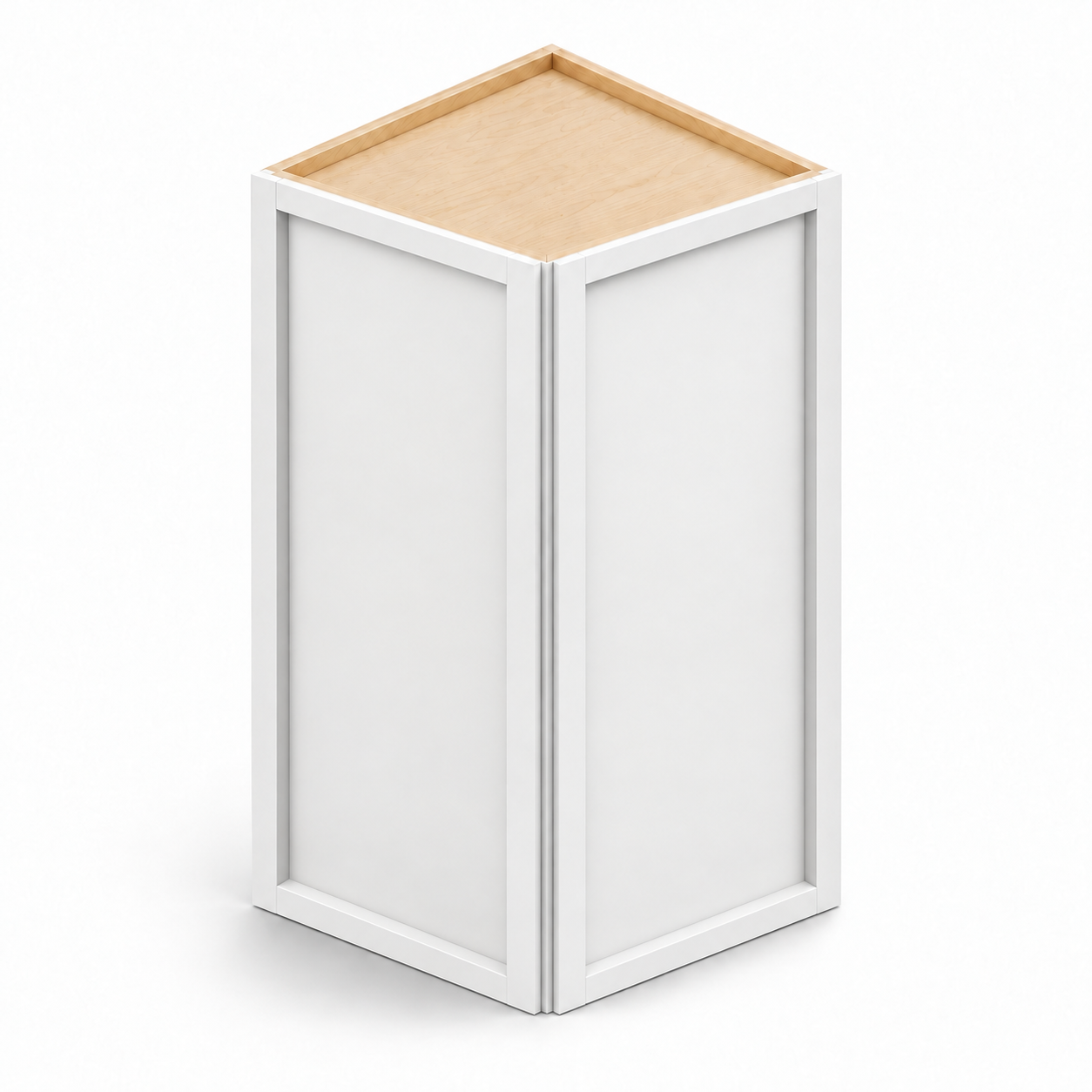 Slim Shaker Angled Wall End Cabinet
