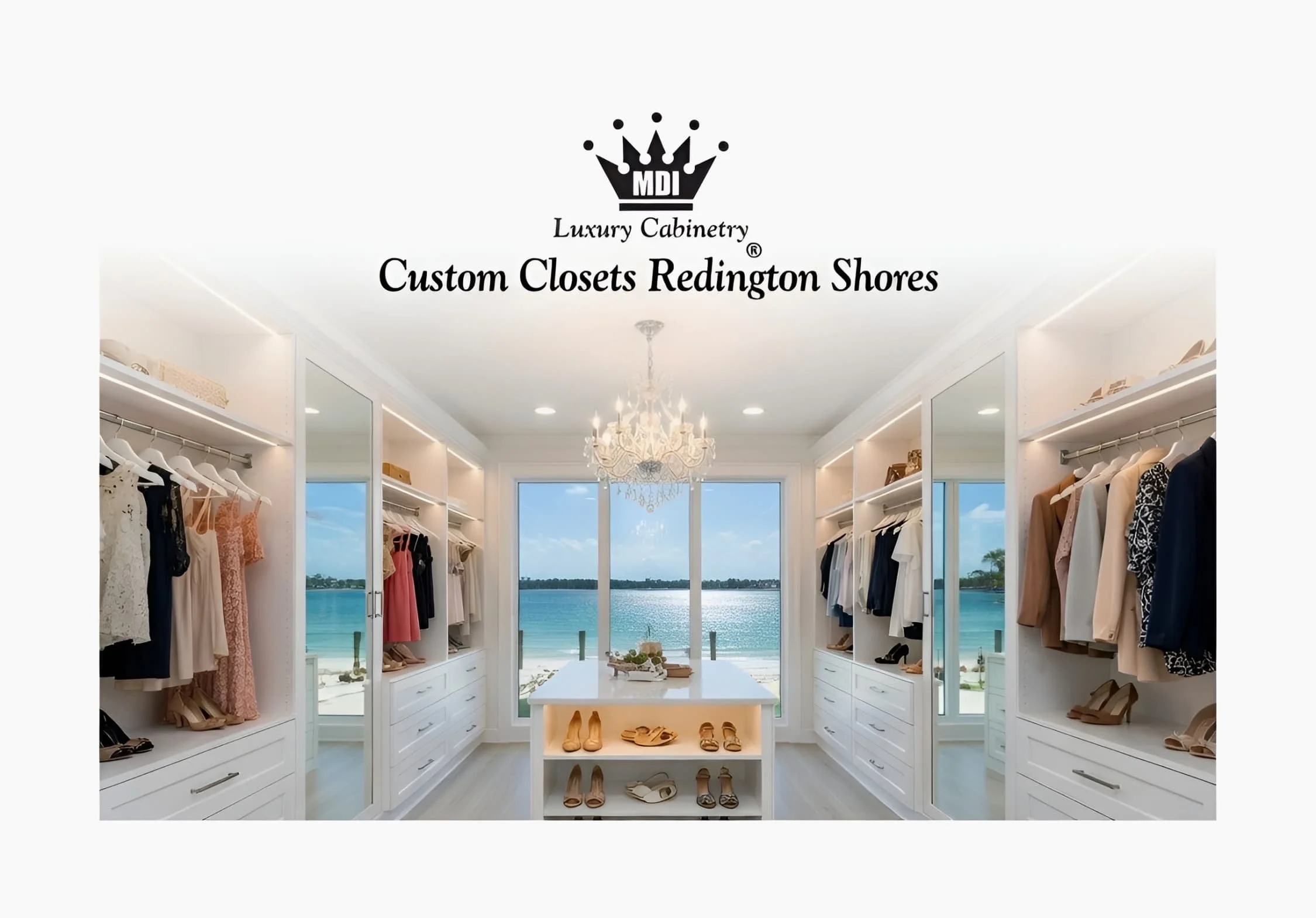 MDI Luxury Cabinetry - Custom Closets Redington Shores
