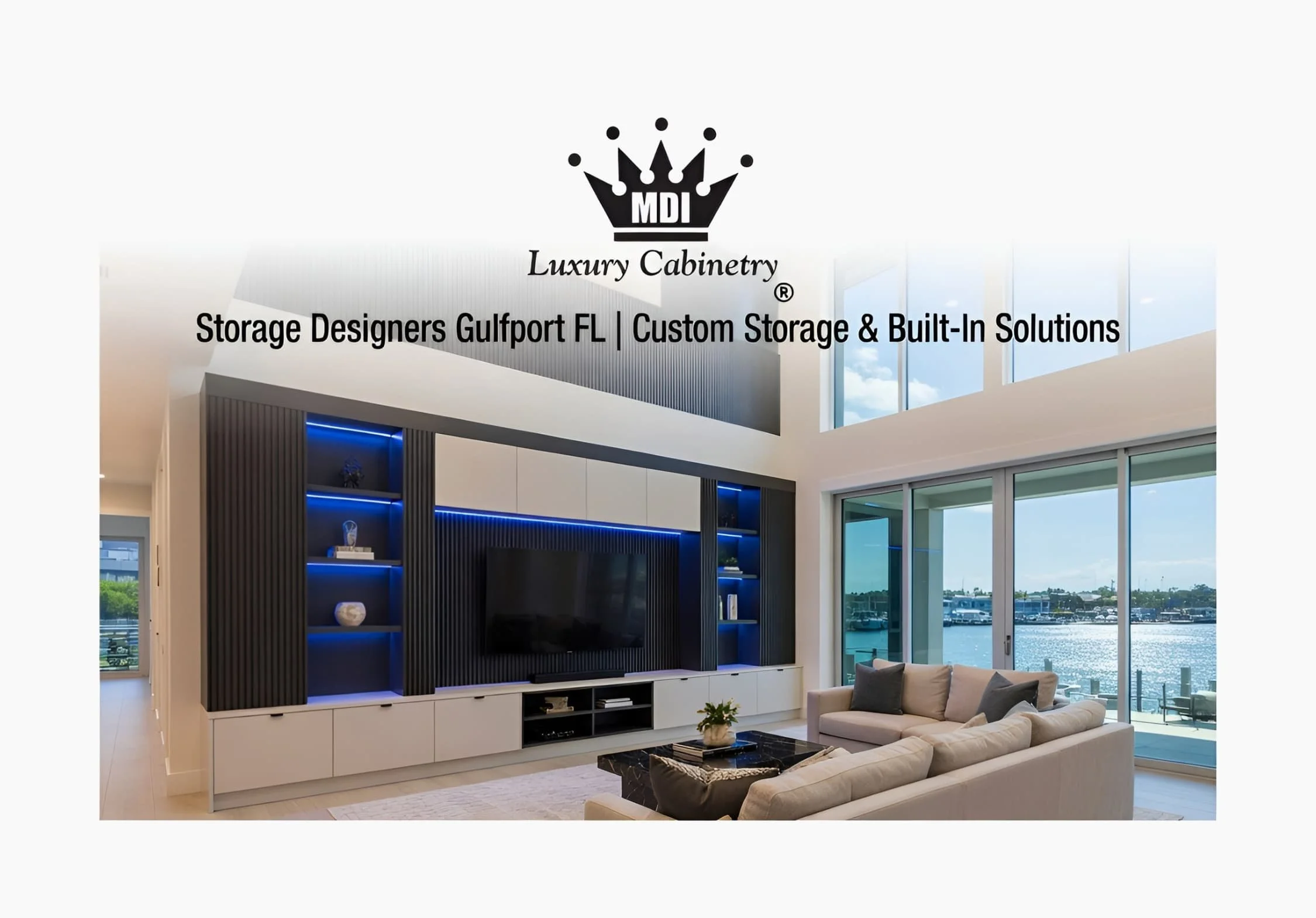 MDI Luxury Cabinetry - Storage Designers South Pasadena FL | Custom Storage & Built-In Solutions