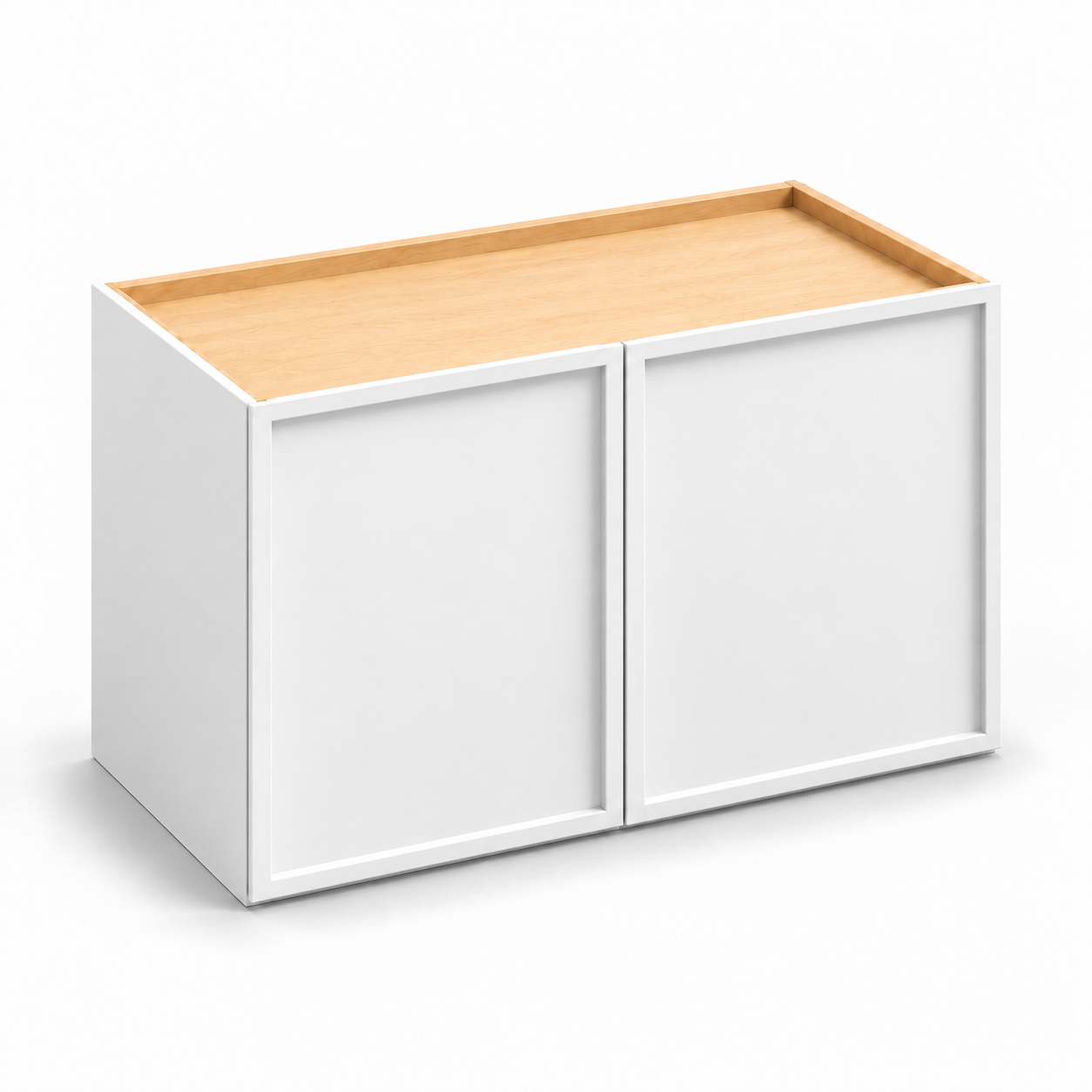 Slim Shaker 18-Inch-Tall Double-Door Wall Cabinet