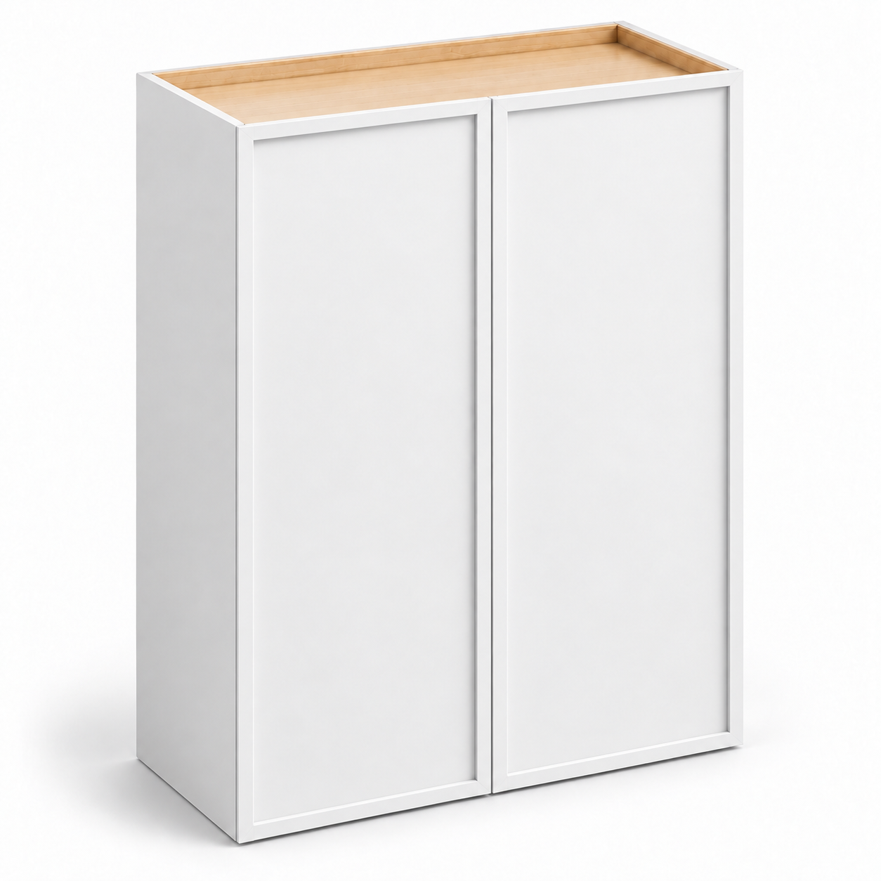 Slim Shaker 42-Inch-Tall Double-Door Wall Cabinet