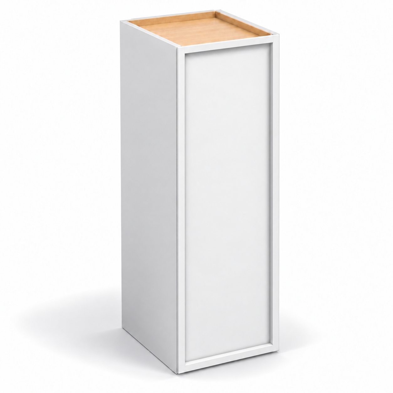 Slim Shaker 42-Inch-Tall Single-Door Wall Cabinet