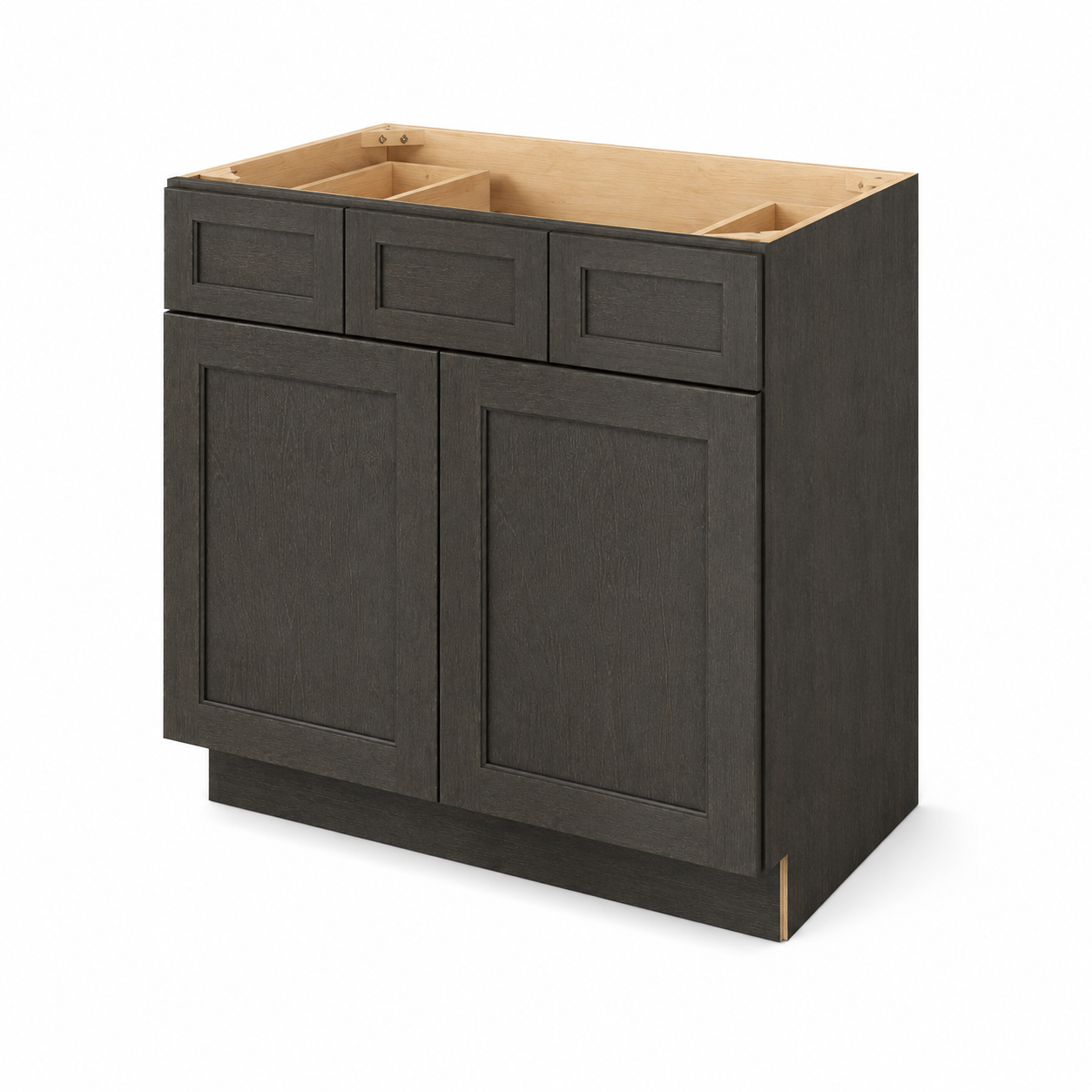 Catalina Vanity Base Top Drawers Cabinet
