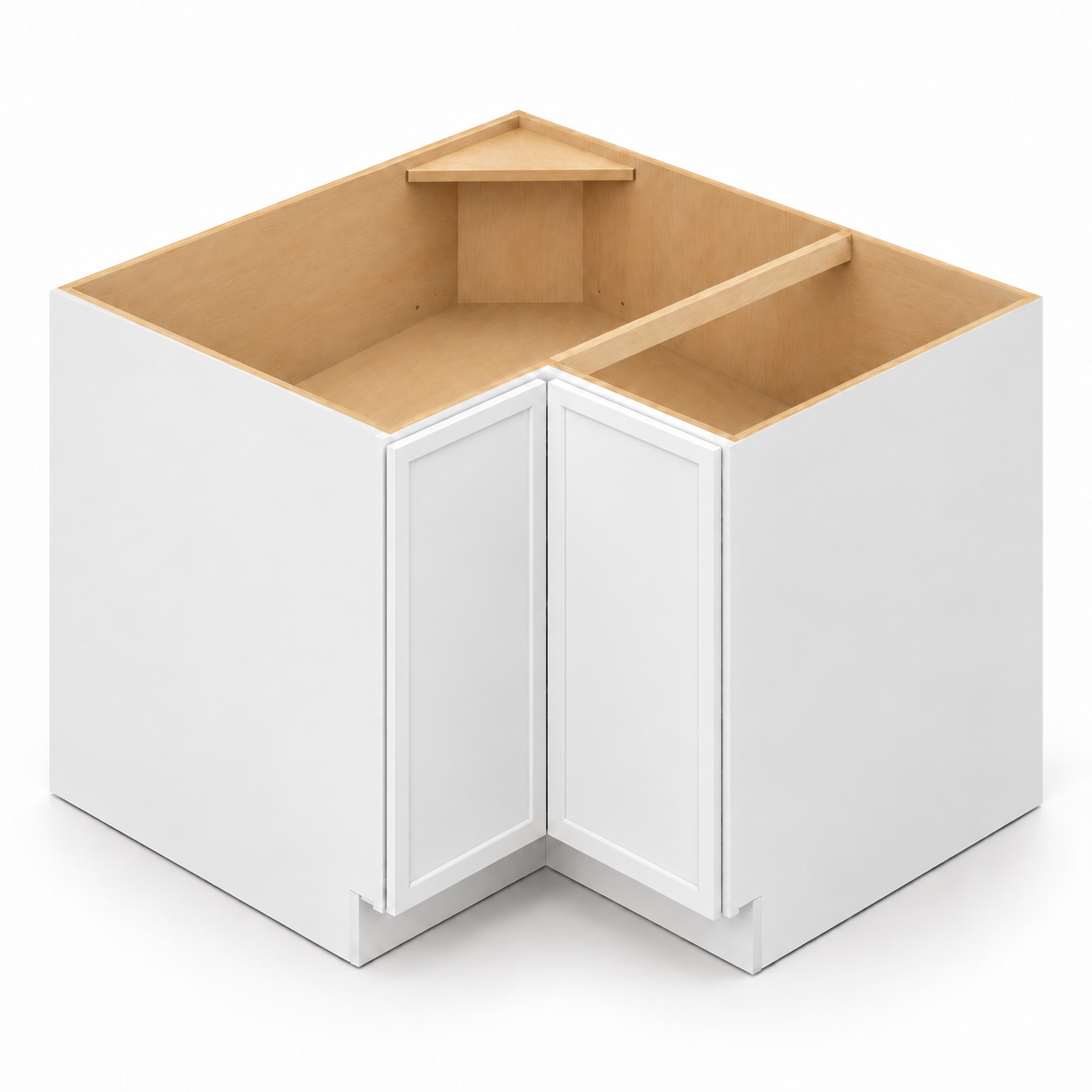 Slim Shaker Easy-Reach Corner Base Cabinet