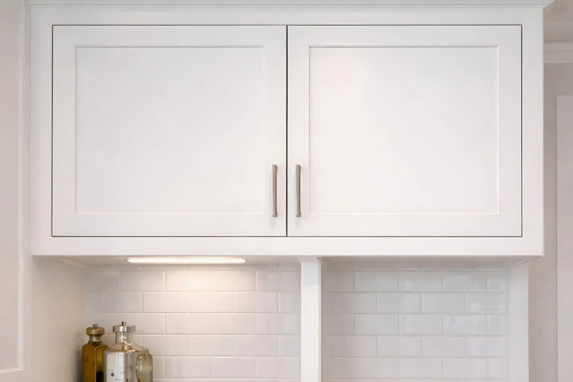 Solid wood face frame kitchen cabinetry with premium painted finish