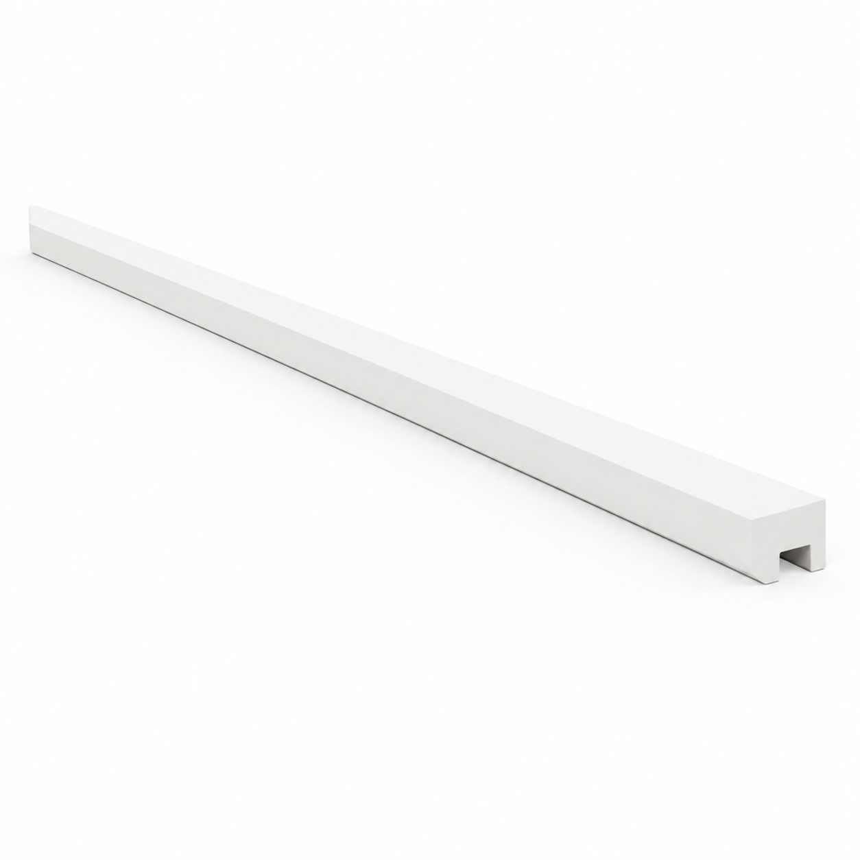 Light Rail Standard 3/4" W x 96" L x 1-1/4"