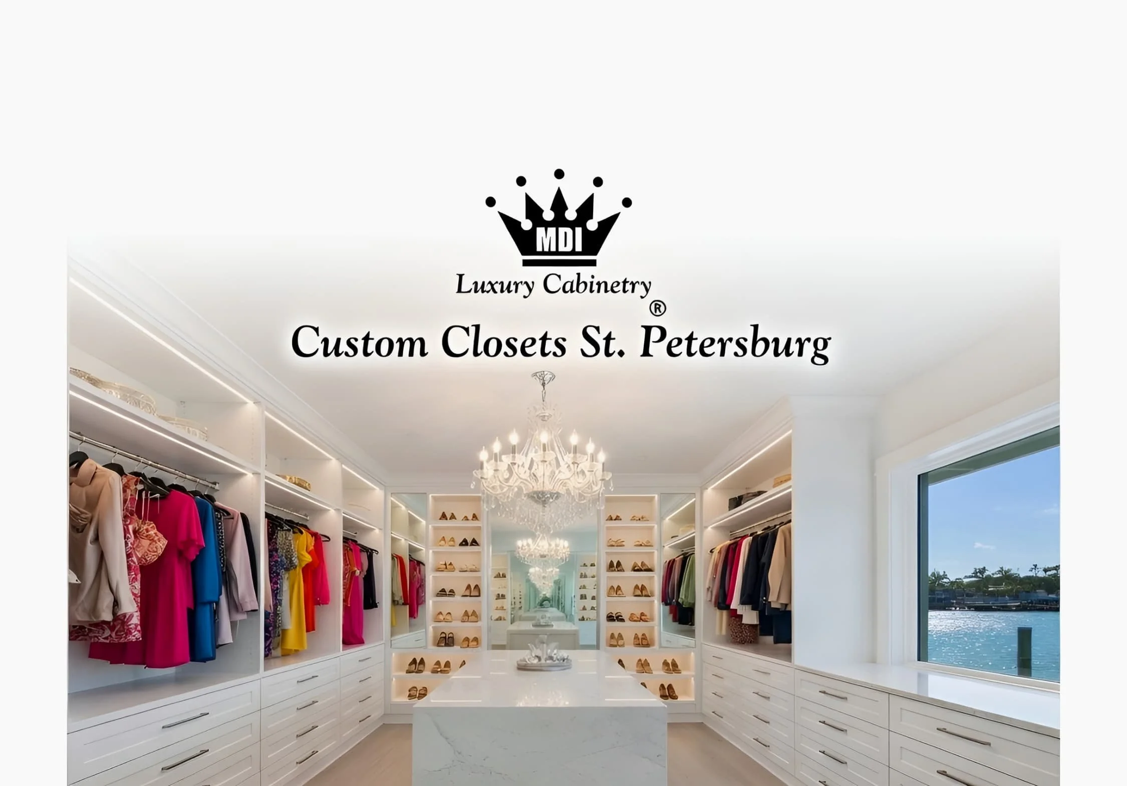 MDI Luxury Cabinetry - Custom Closets St. Petersburg