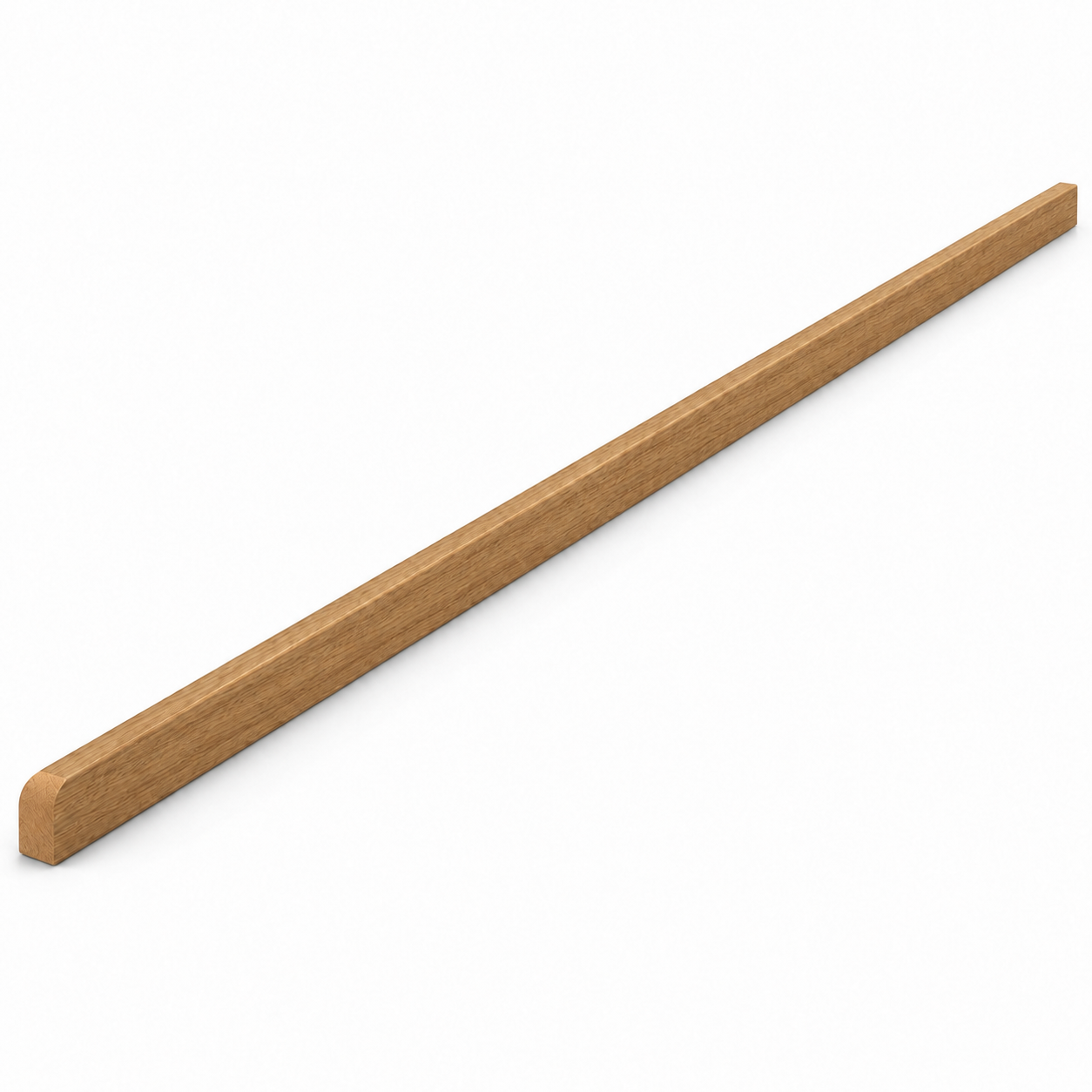 MDI Inset Scribe Molding in Hazelnut Oak; complete actual item