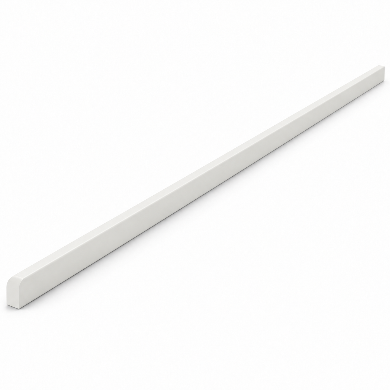 MDI Inset Scribe Molding in Origami White; complete actual item