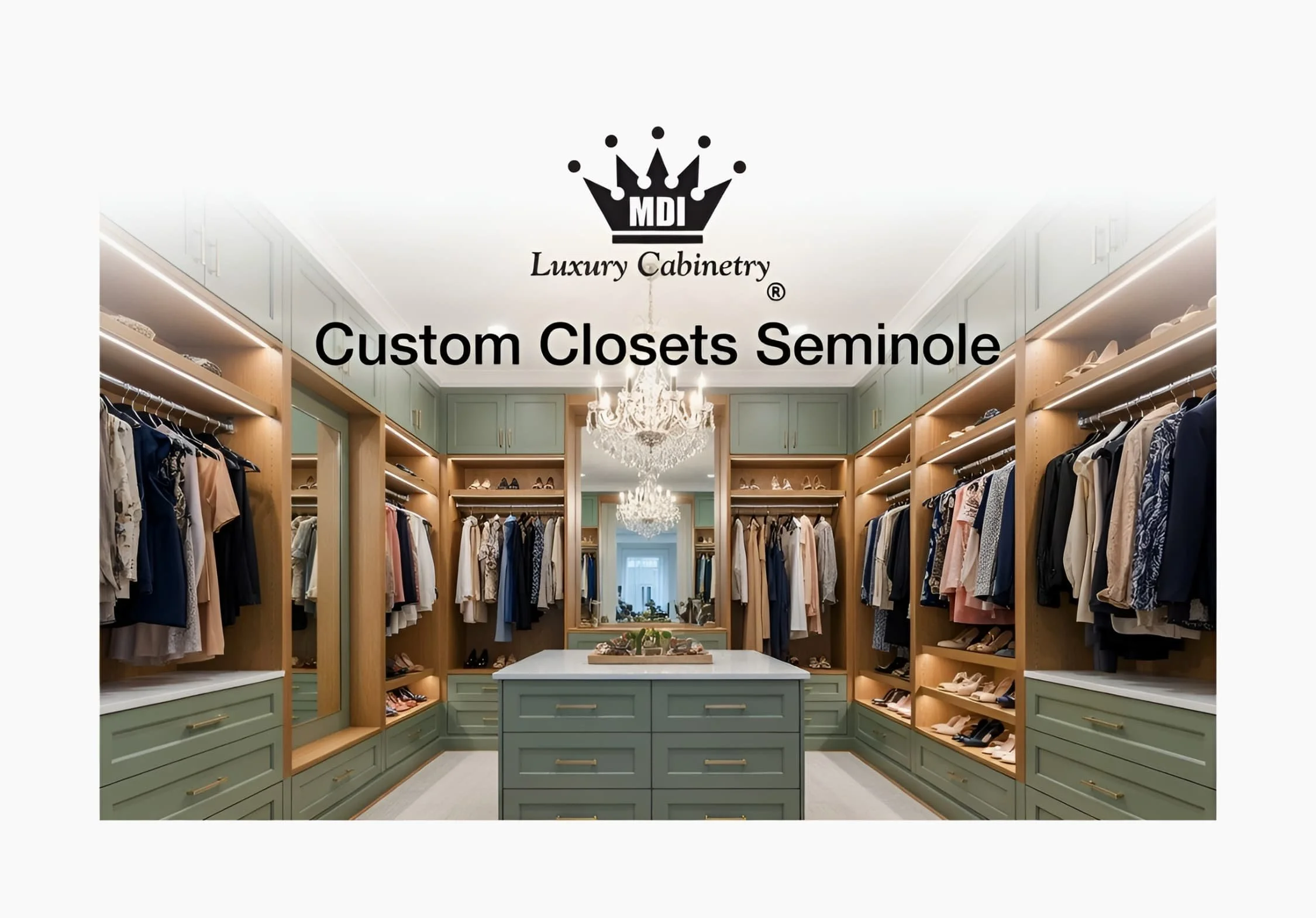 MDI Luxury Cabinetry - Custom Closets Seminole