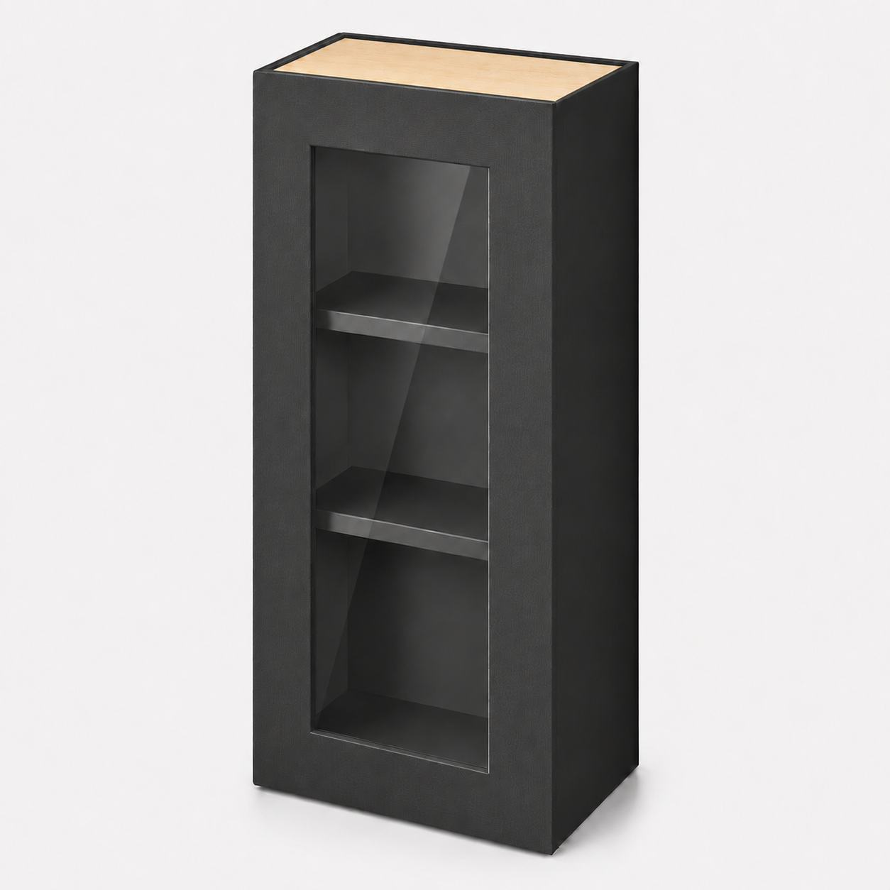 Wall Cabinets with Glass Single (Shaker)