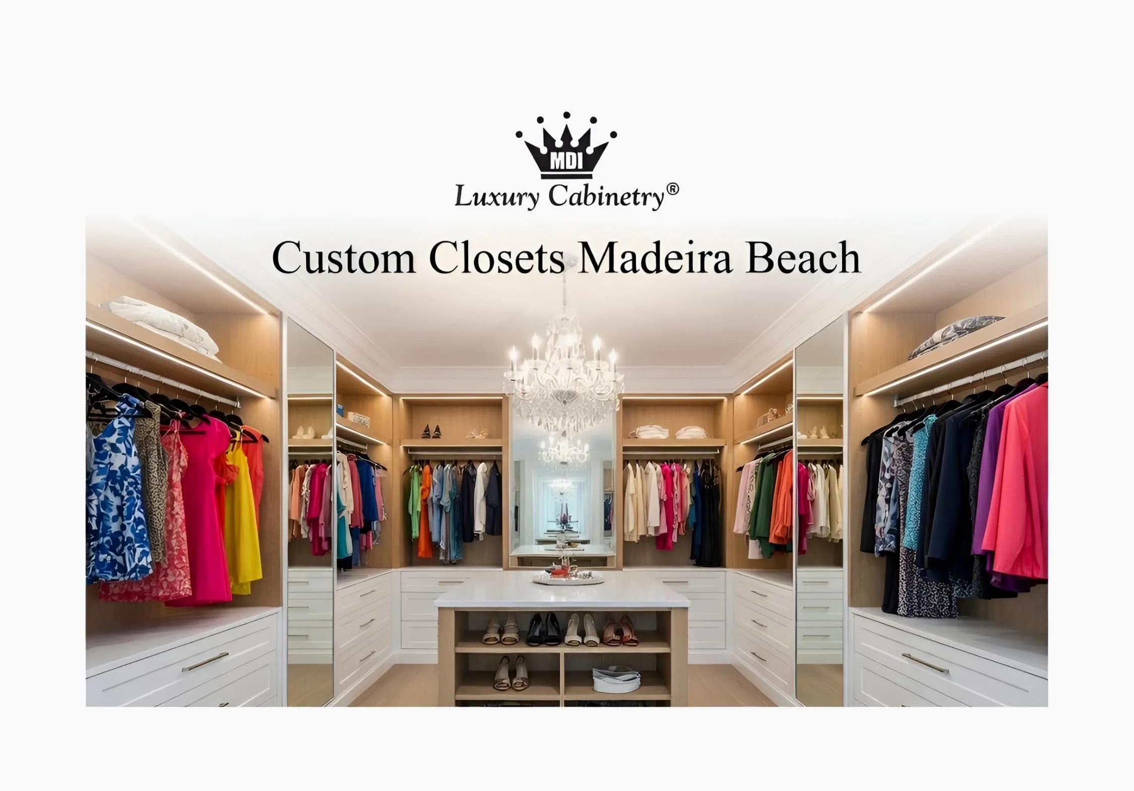 MDI Luxury Cabinetry - Custom Closets Madeira Beach