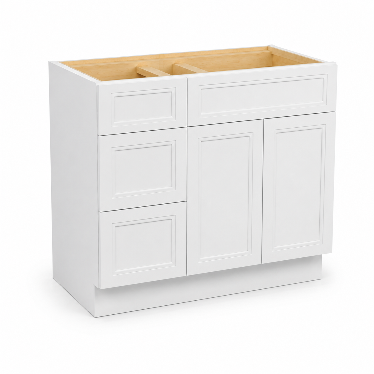 Vanity Sink Bases With Three Drawers Left