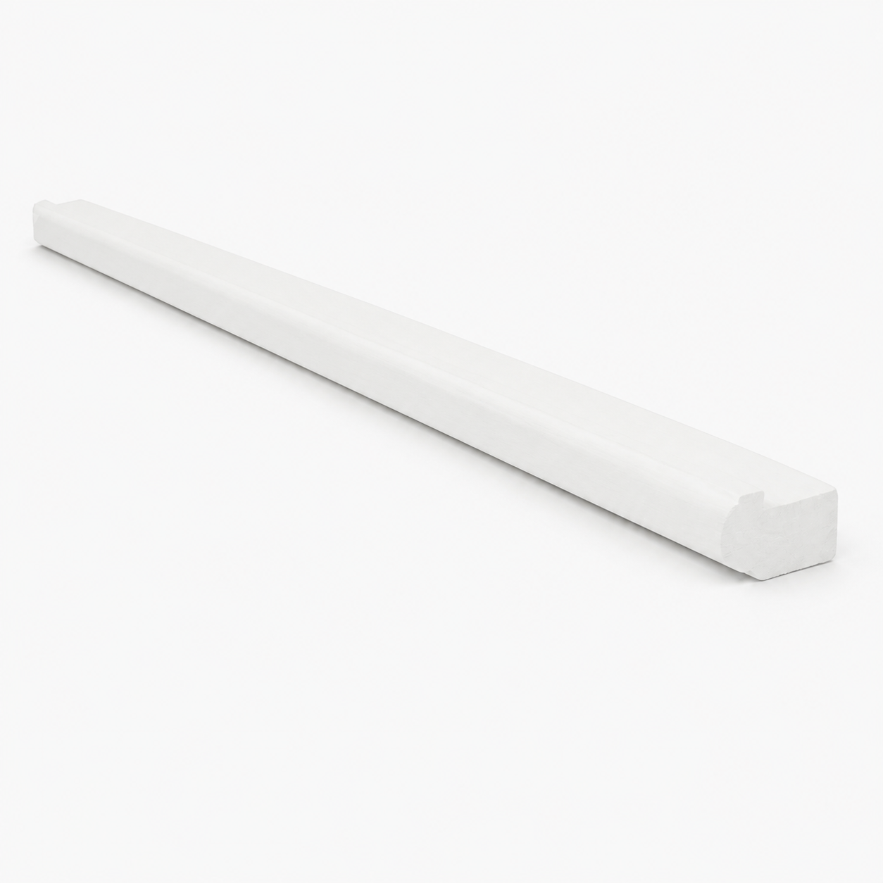Light Rail Bull Nose 3/4" W x 96" L x 1-3/8"